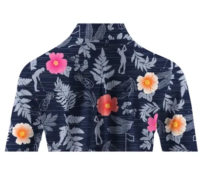 Cherryswing Women's Wild Golf Long Sleeve Polo Shirt