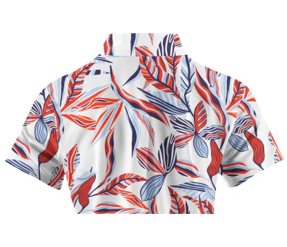 Cherryswing Women's Abstract Expressionism Short Sleeve Polos