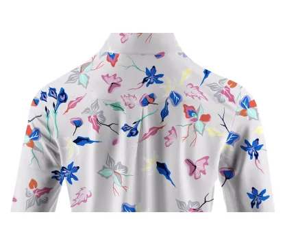 Cherryswing Women's Renewal and Growth Long Sleeve Polo Shirt