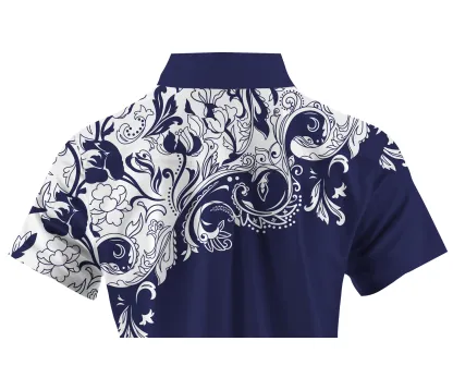 Cherryswing Women's Timeless Artistry Short Sleeve Polos