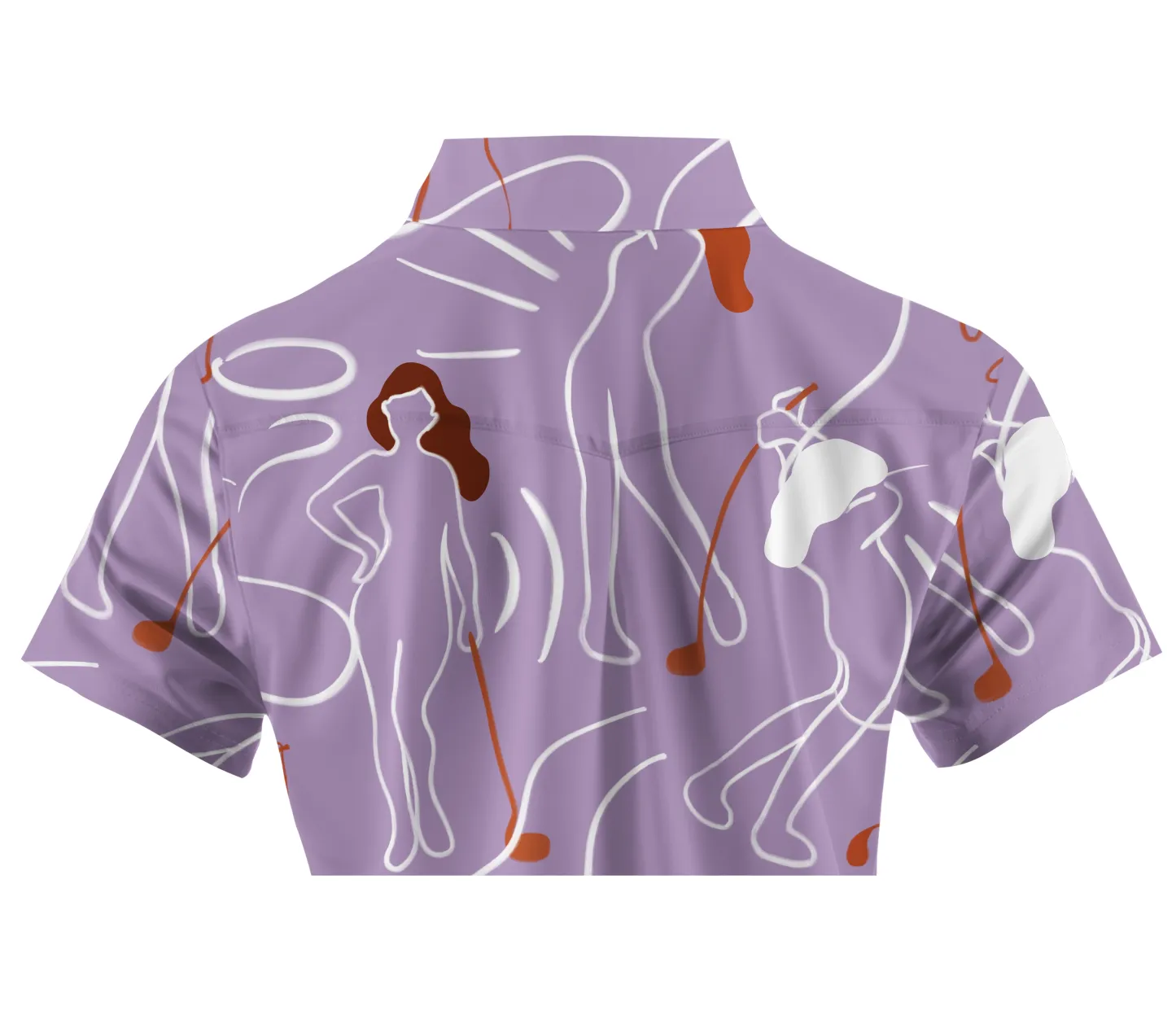 Cherryswing Women's Traditional Attire Short Sleeve Polos