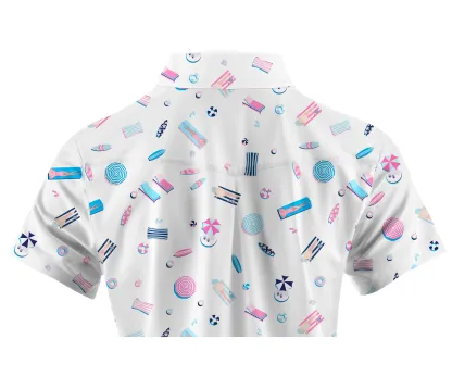 Cherryswing Women's Beachside Charm Short Sleeve Polos