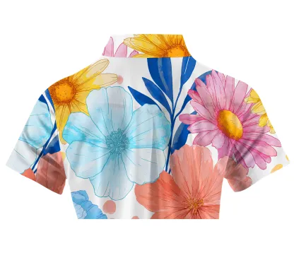 Cherryswing Women's Color and Life Short Sleeve Polos