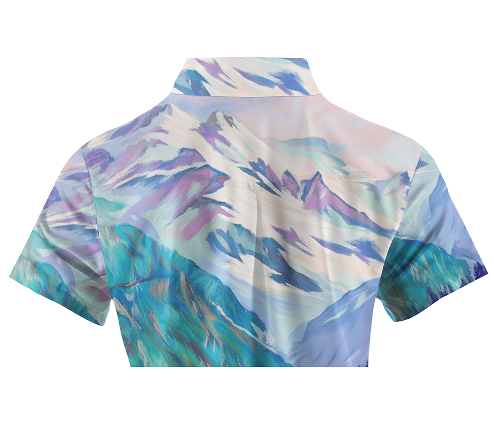 Cherryswing Women's Alpine Dusk Short Sleeve Polos