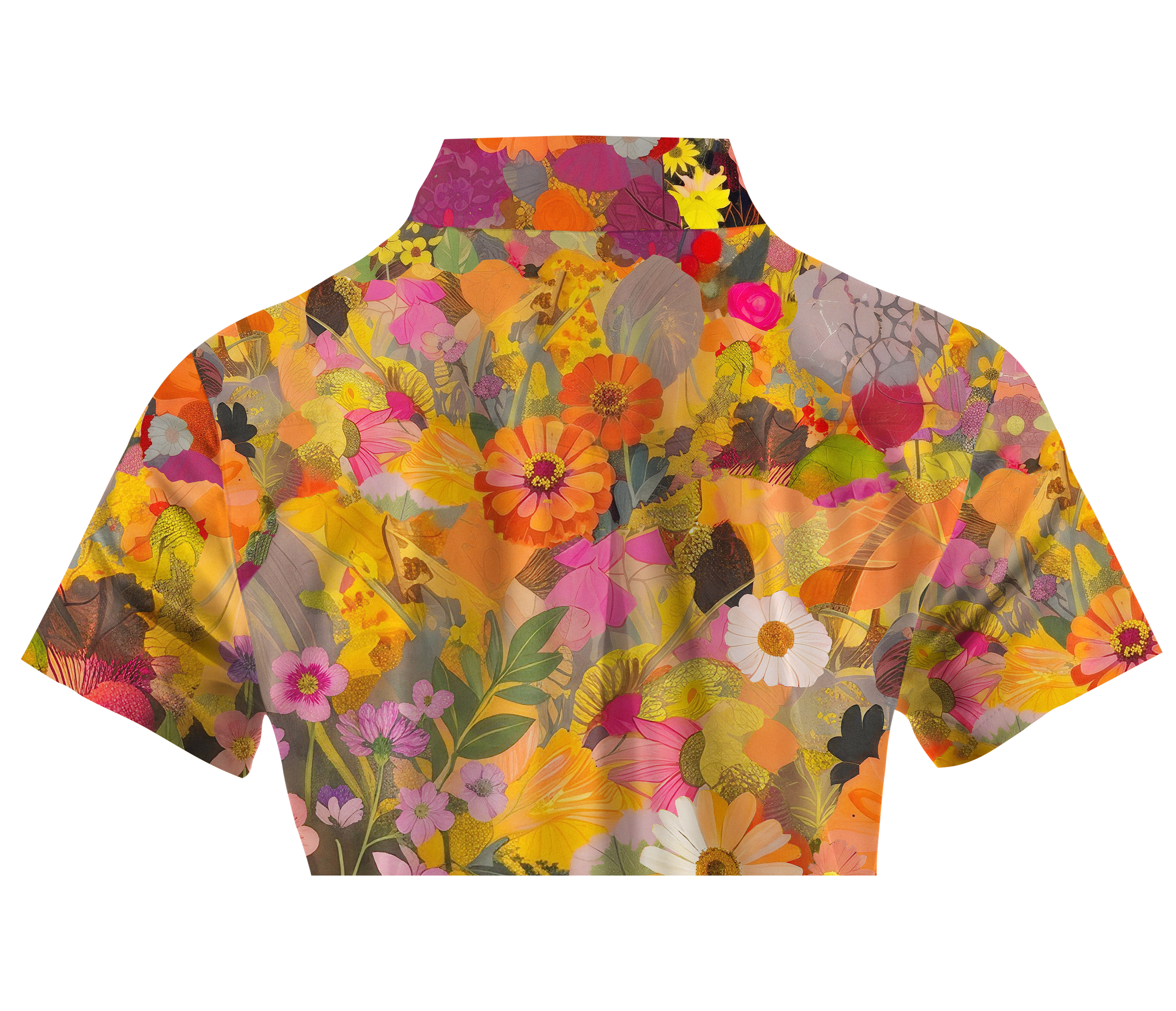 Cherryswing Women's Wild Whiskers Short Sleeve Polos