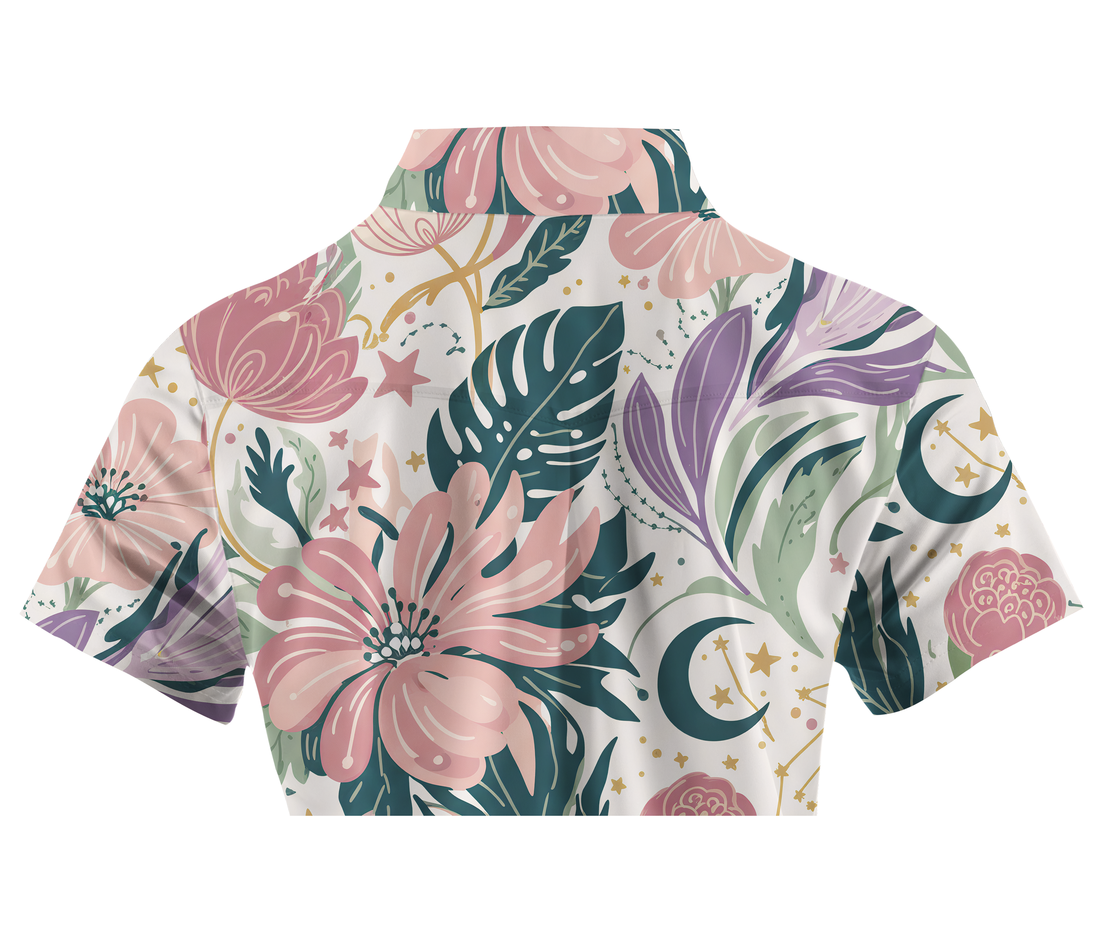 Cherryswing Women's Magic Flora Short Sleeve Polos