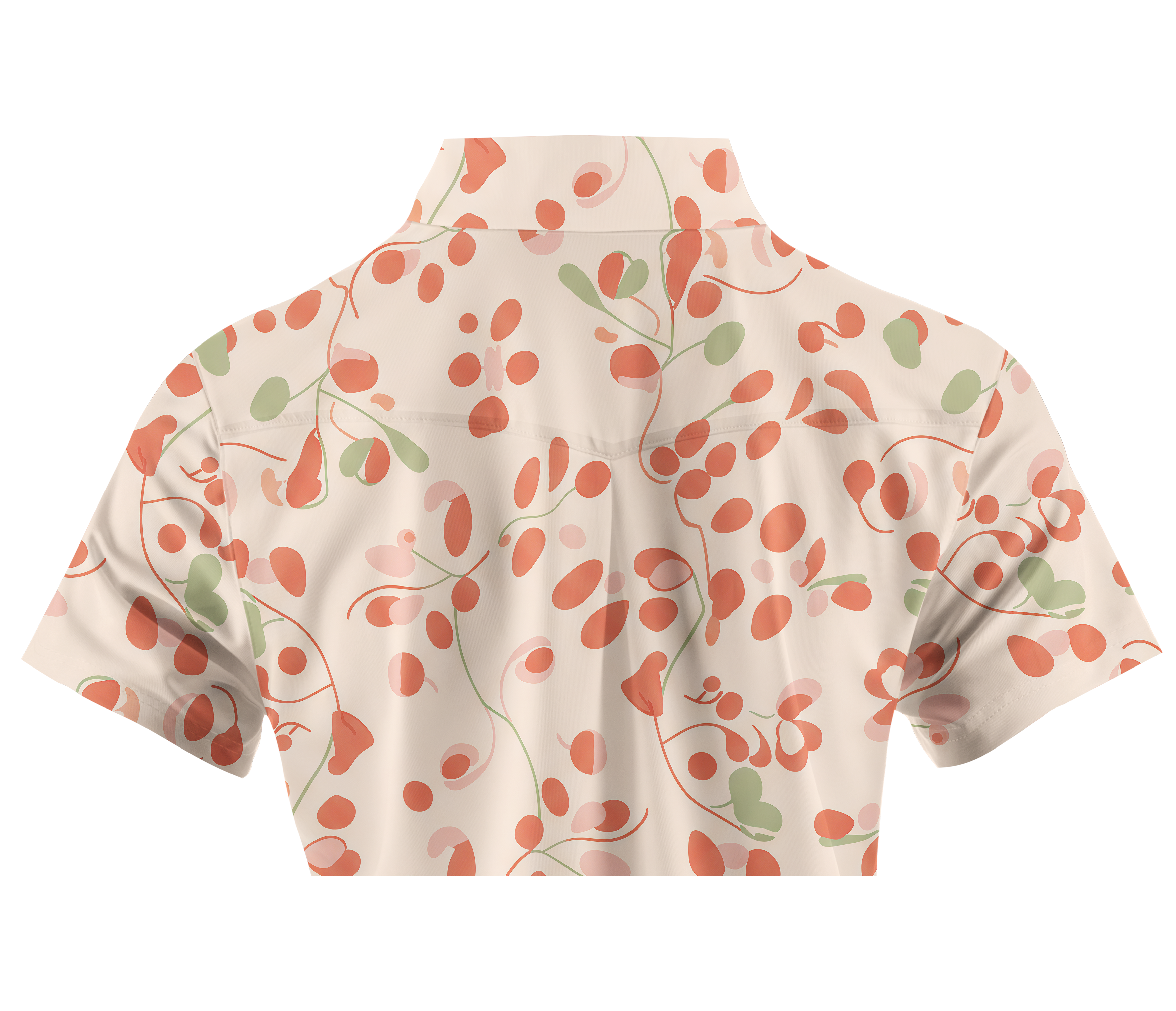 Cherryswing Women's Soft Terracotta Short Sleeve Polos