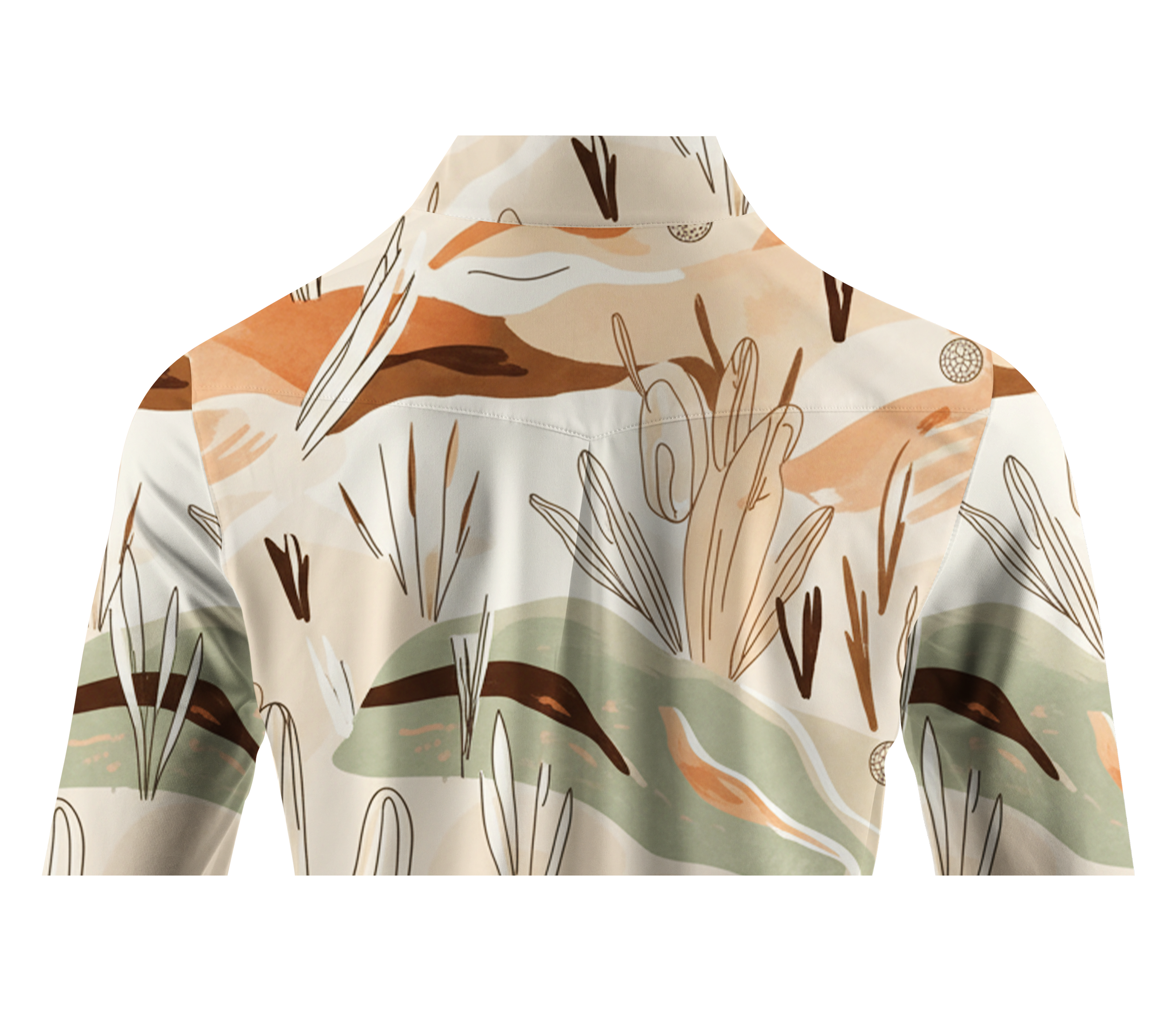 Cherryswing Women's Desert Dunes Links Long Sleeve Golf Shirt
