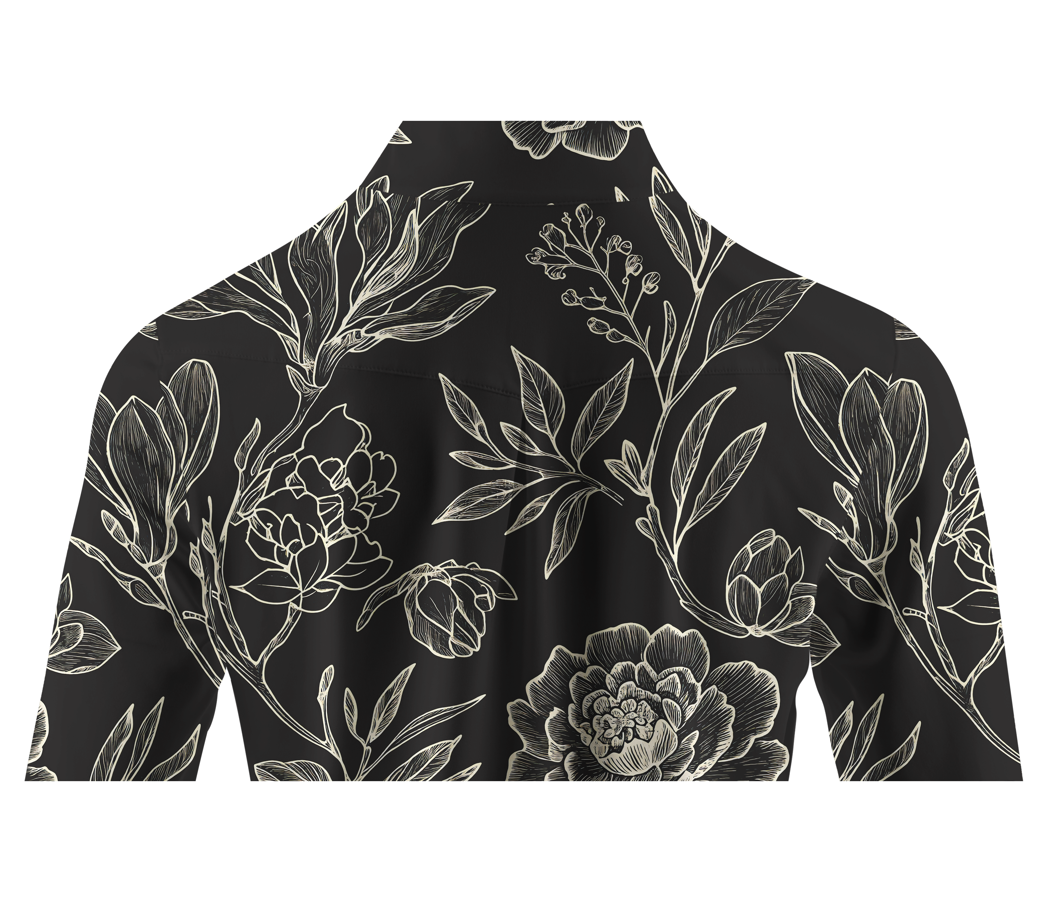 Cherryswing Women's Gilded Noir Long Sleeve Golf Shirt