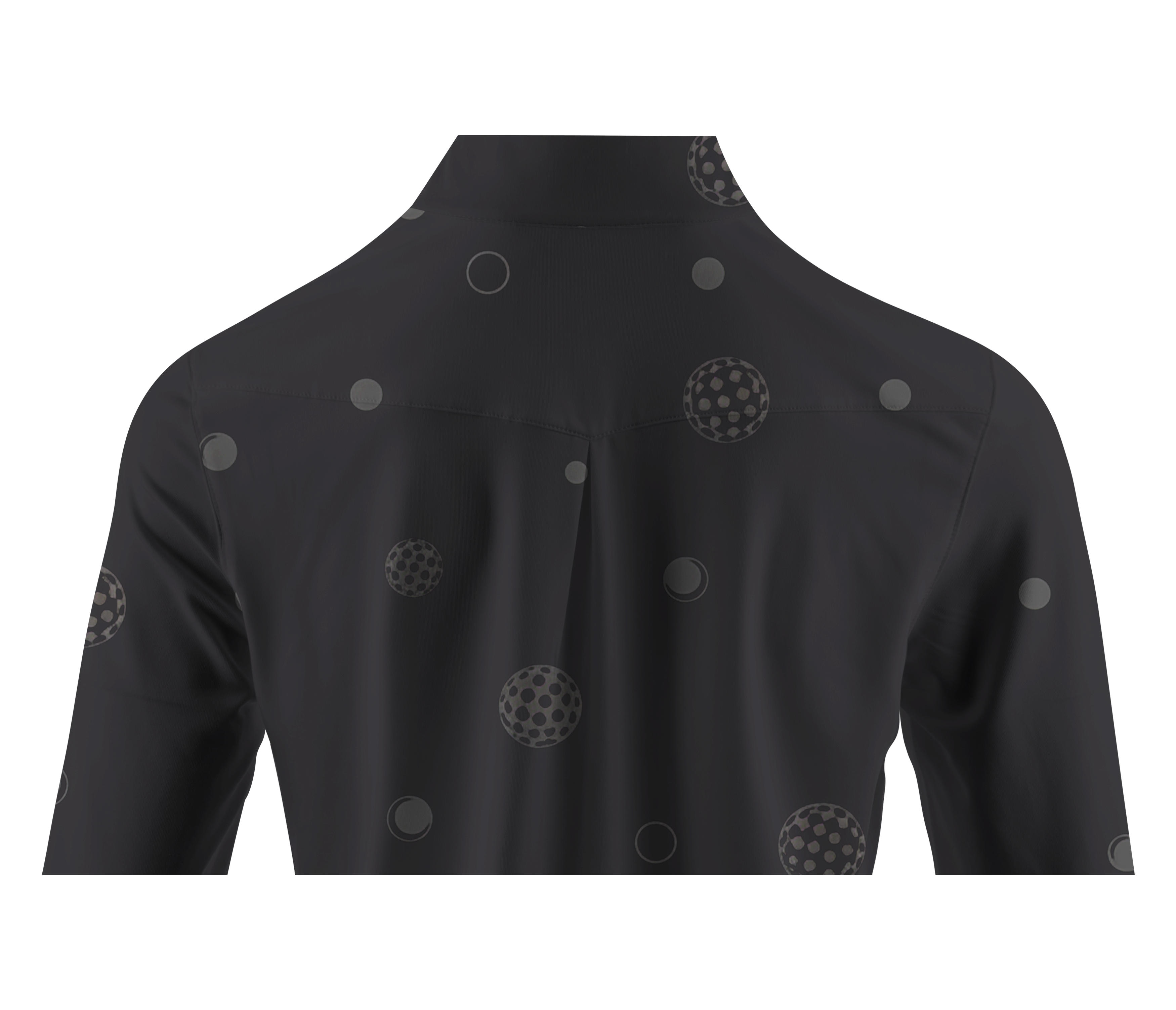 Cherryswing Women's Midnight Dimple Long Sleeve Golf Shirt