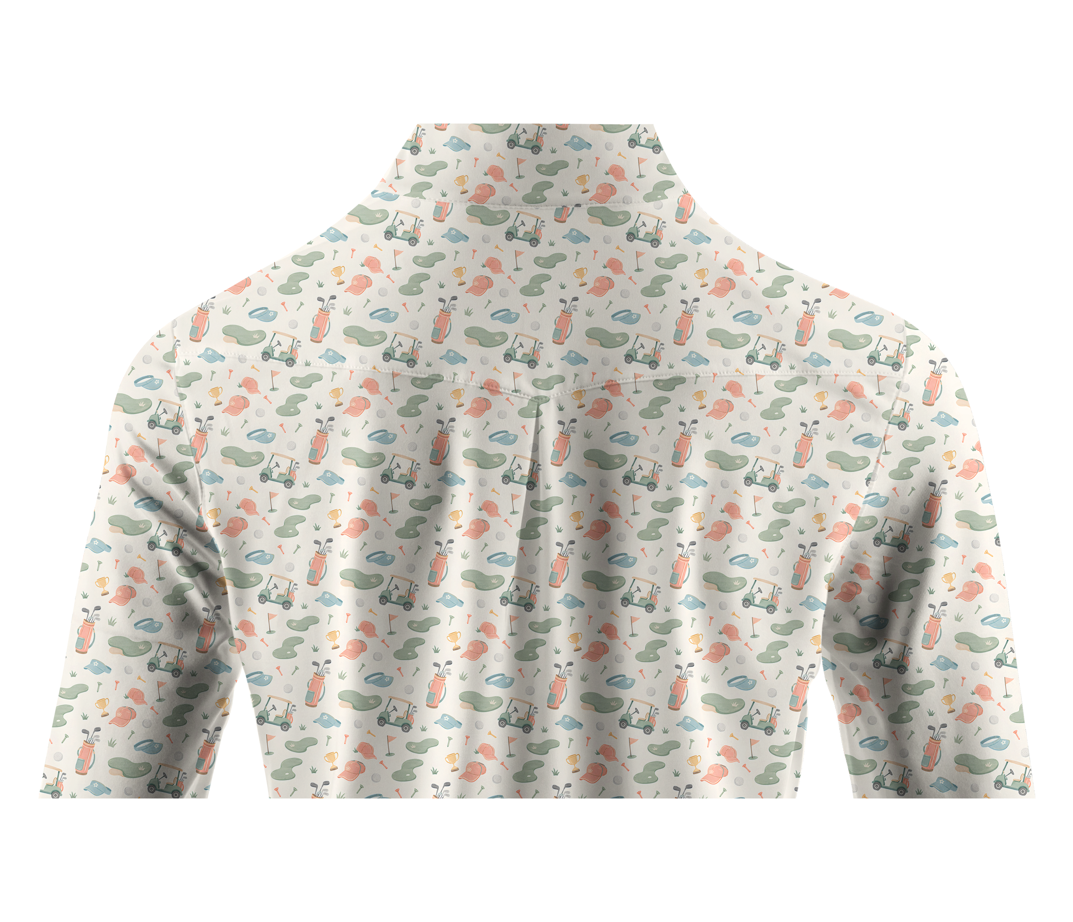 Cherryswing Women's Course Sketch Long Sleeve Golf Shirt