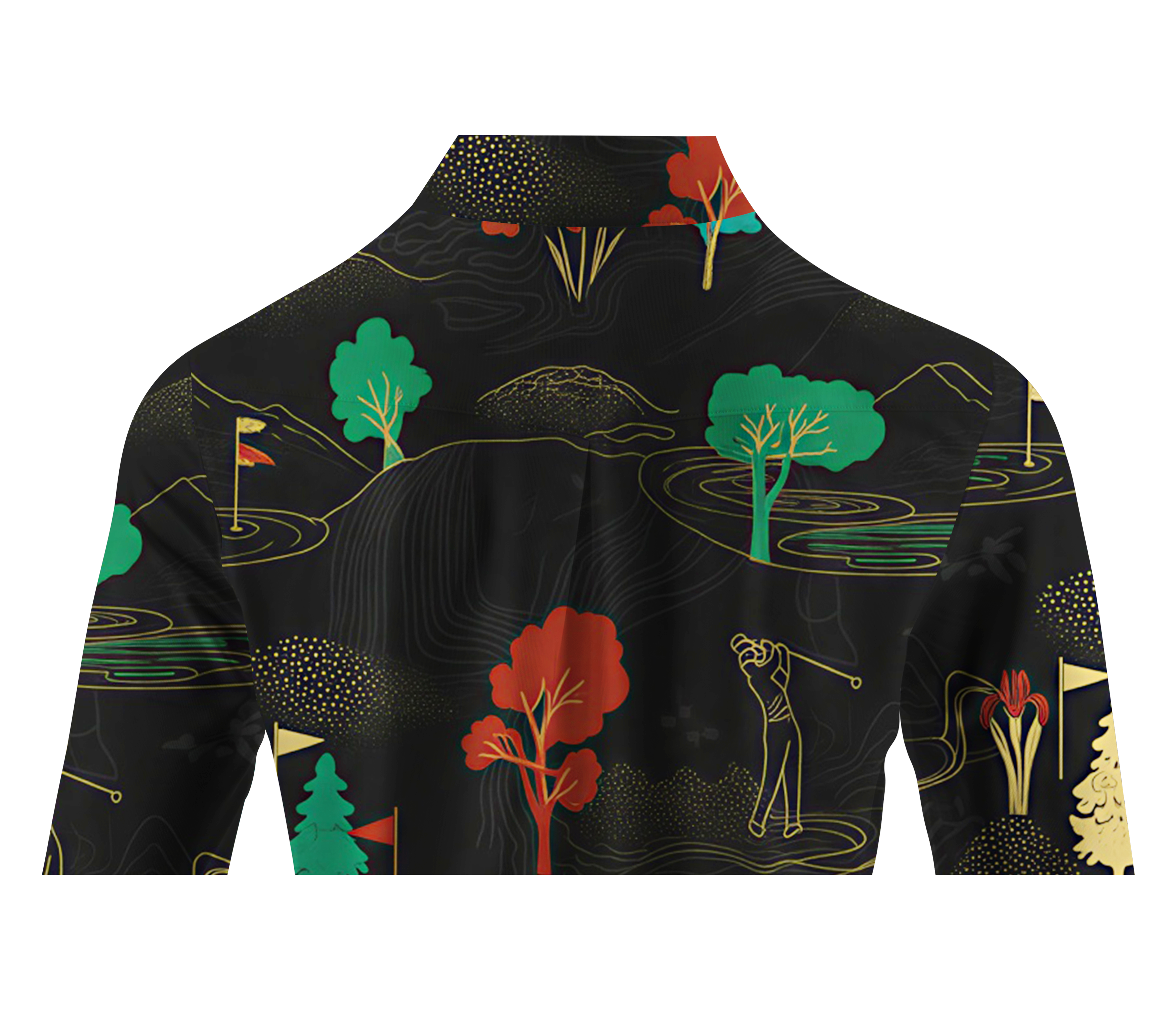 Cherryswing Women's Night Terrain Long Sleeve Golf Shirt