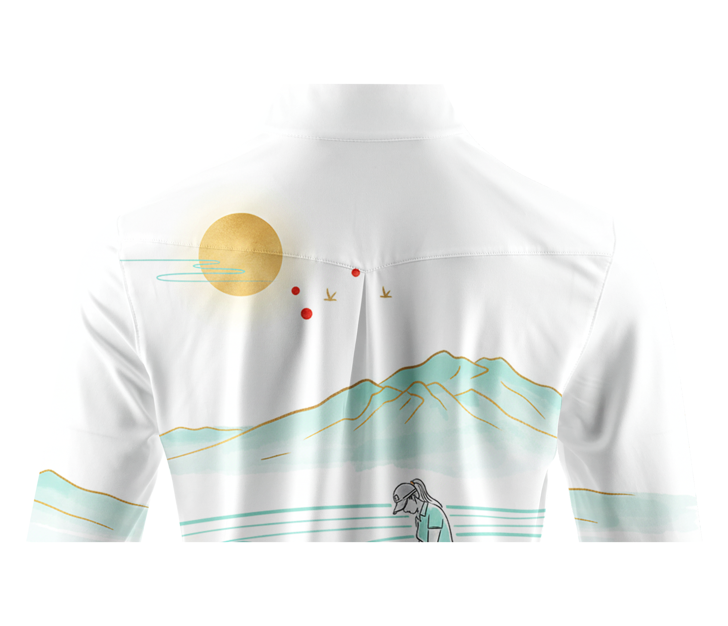 Cherryswing Women's Zen Fairway Long Sleeve Golf Shirt