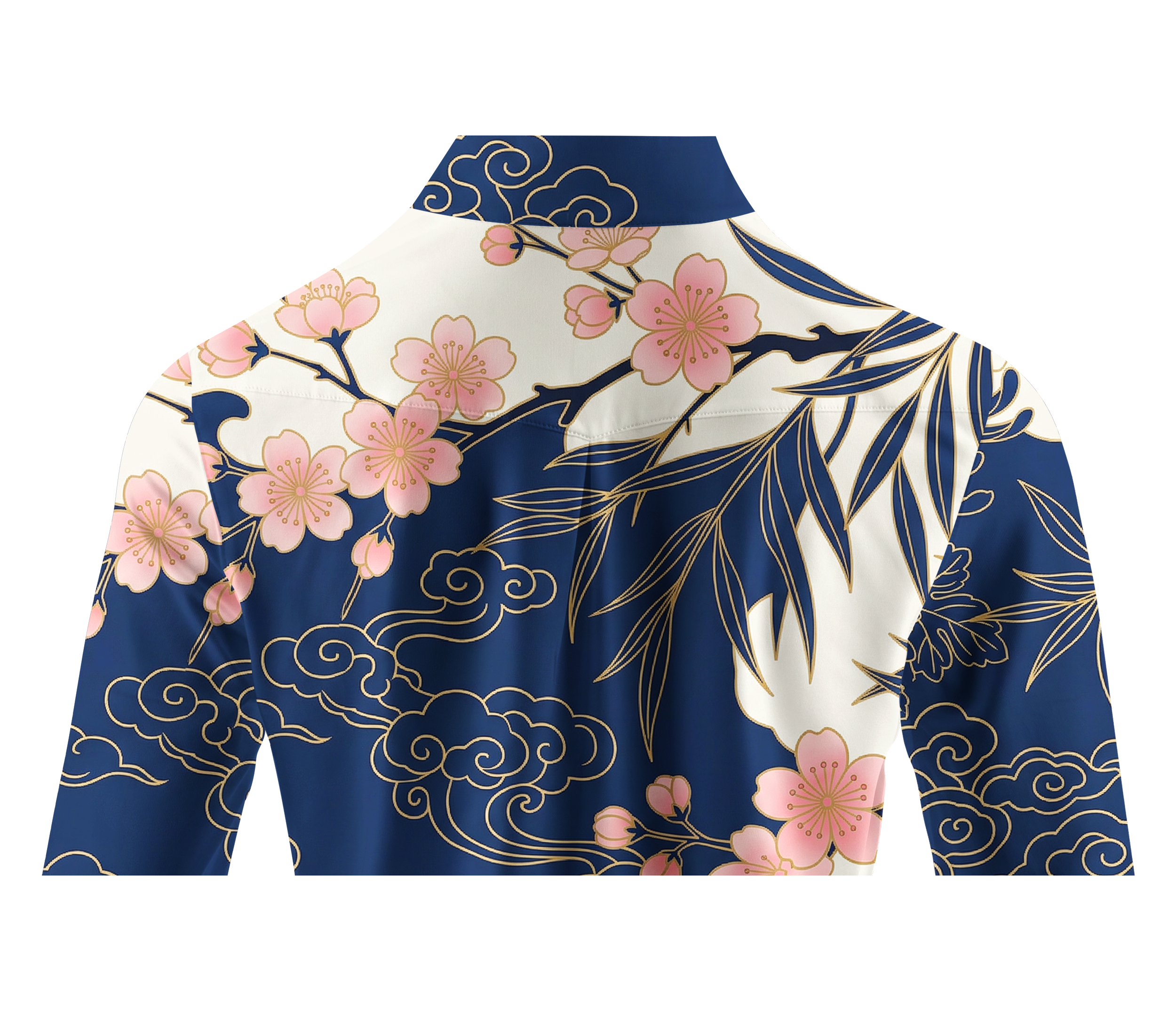 Cherryswing Women's Crane Dance Long Sleeve Golf Shirt