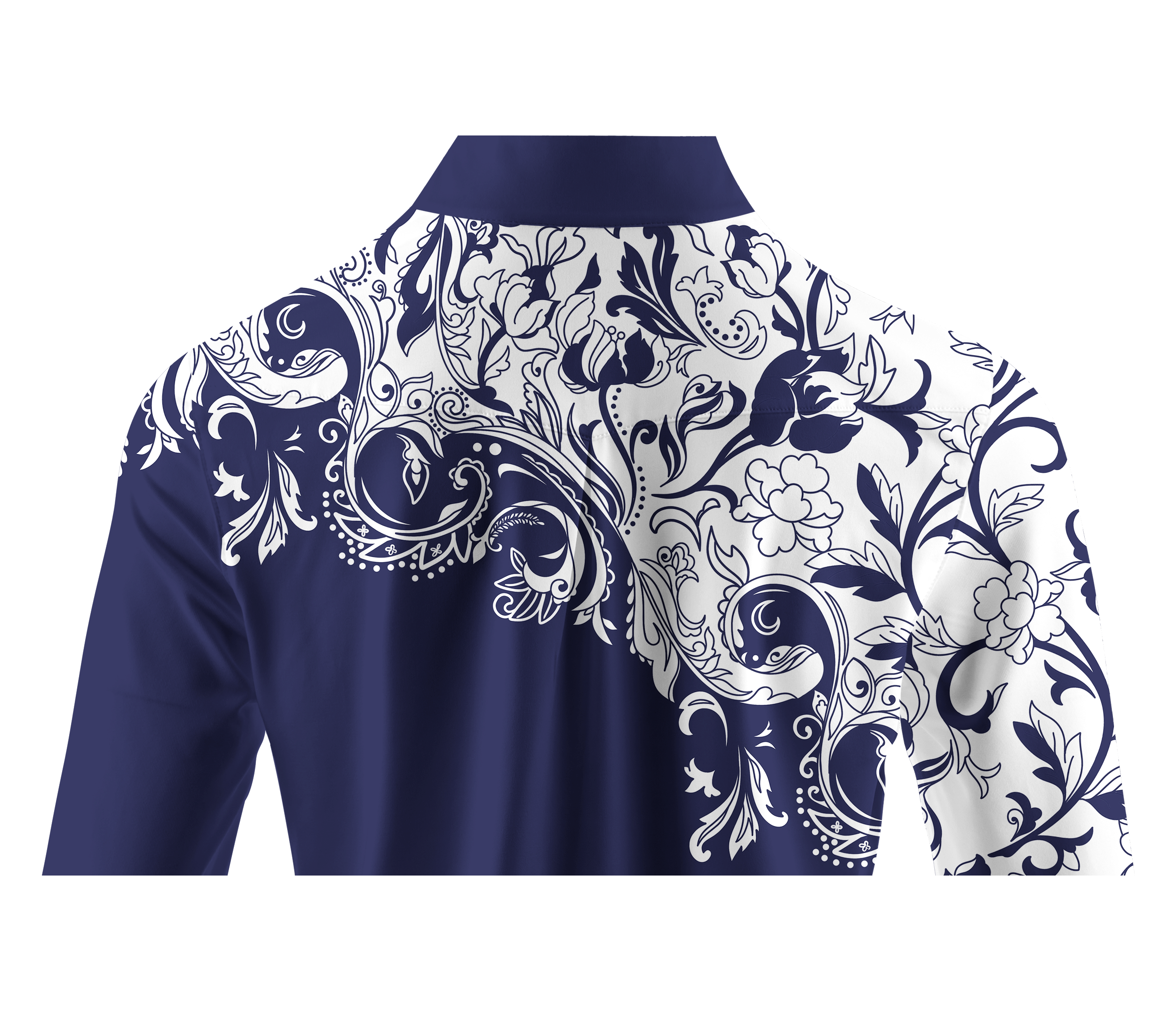 Cherryswing Women's Timeless Artistry Long Sleeve Polo Shirt
