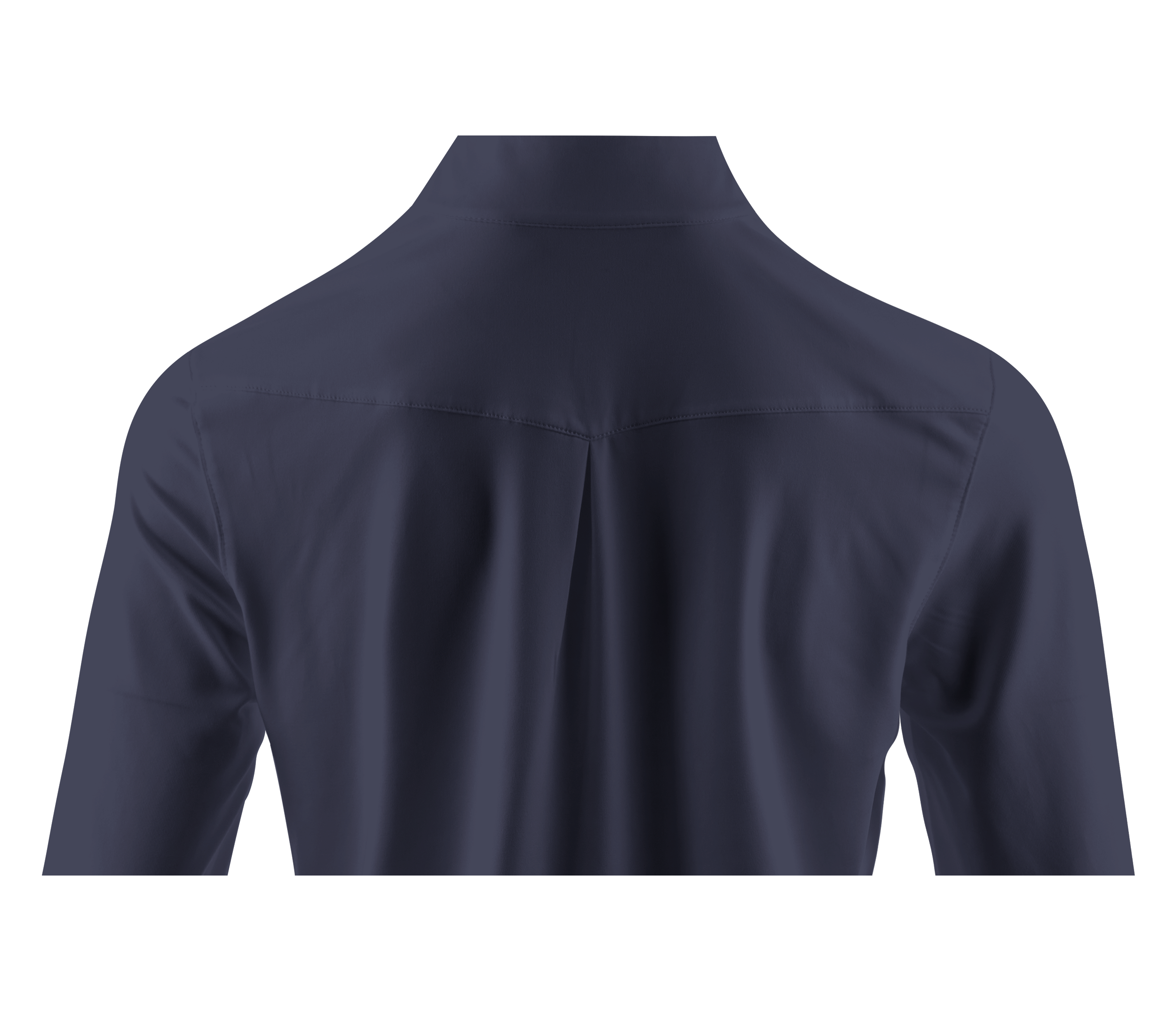 Cherryswing Women's Deep Ocean Calm Long Sleeve Golf Shirt