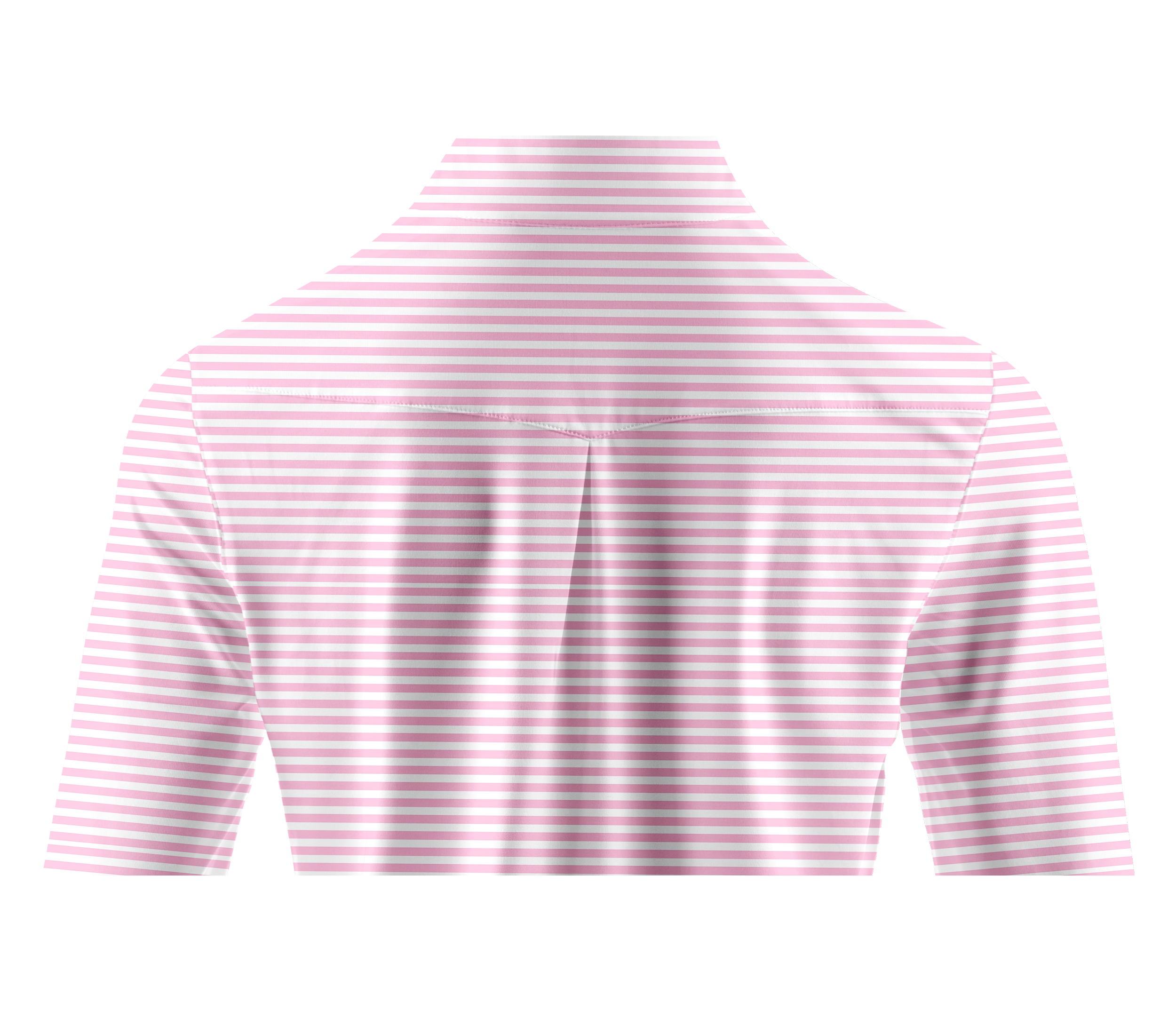 Cherryswing Women's Rose Petal Stripe Long Sleeve Golf Shirt
