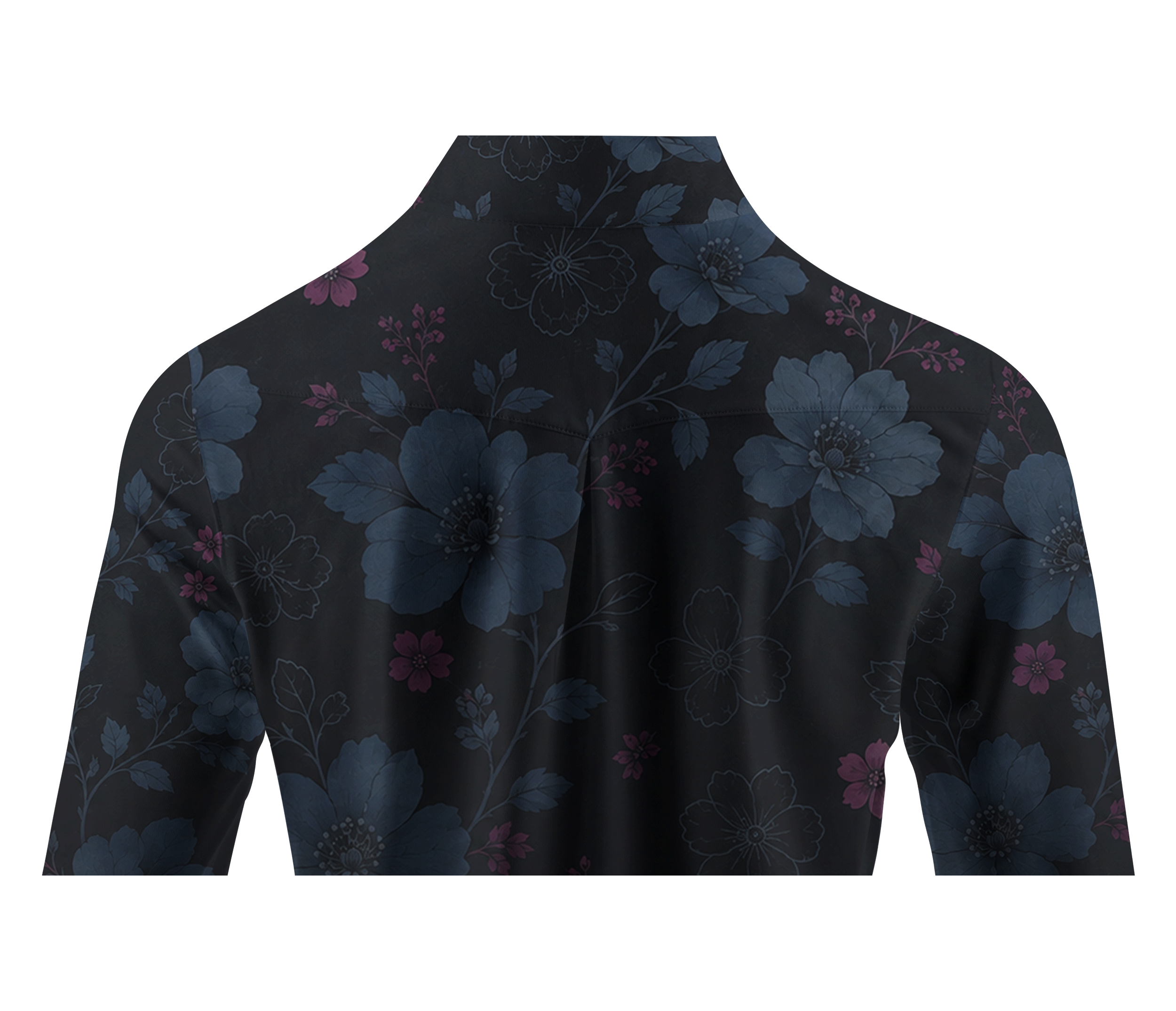 Cherryswing Women's Shadow Bloom Long Sleeve Golf Shirt