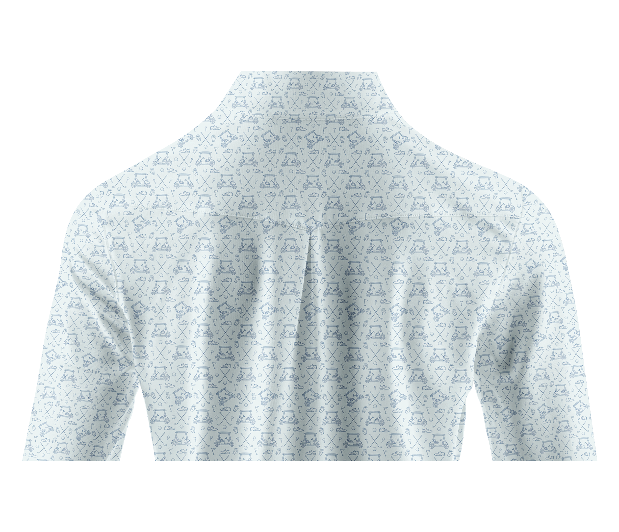 Cherryswing Women's Vintage Golf Icons Long Sleeve Golf Shirt