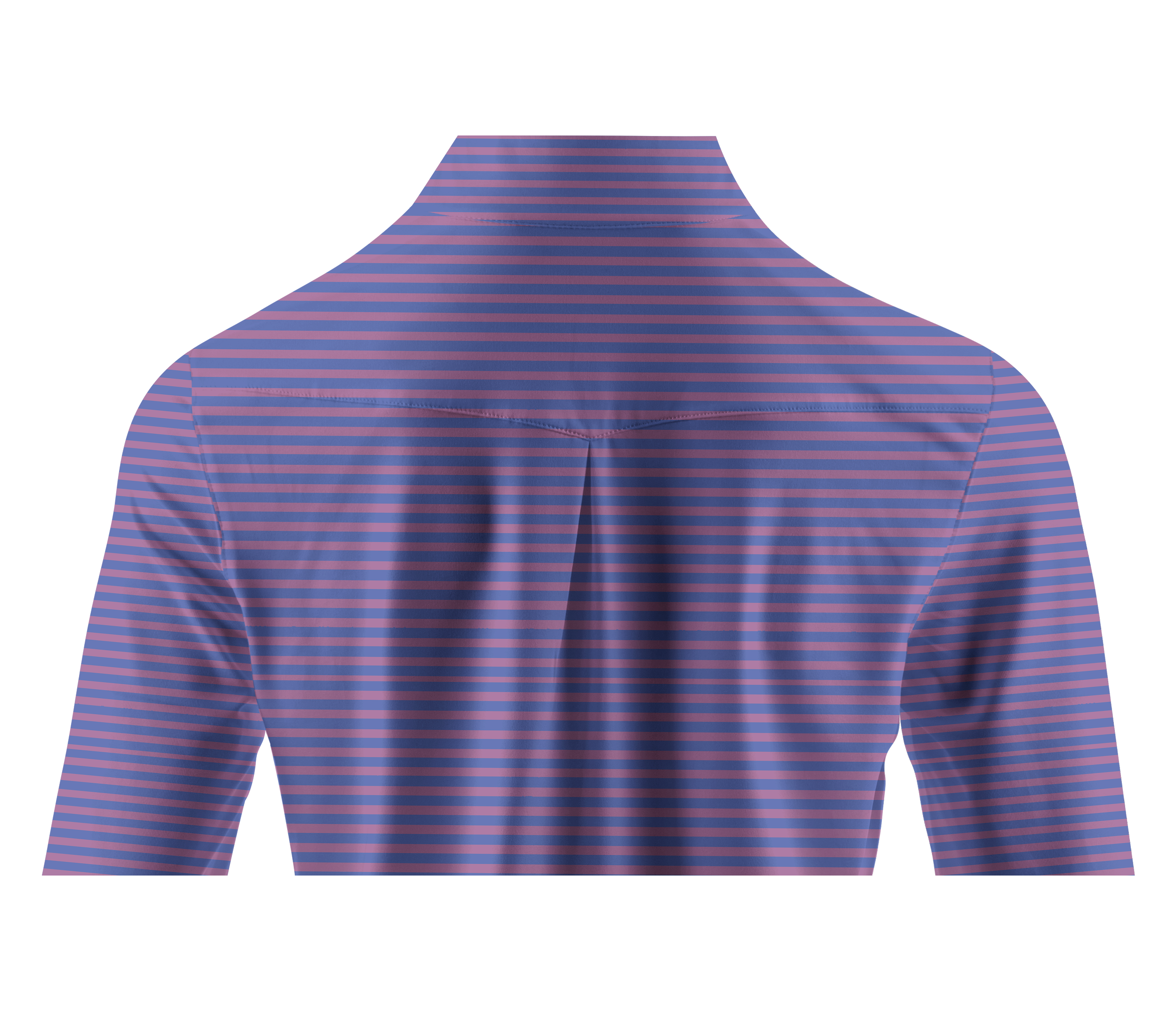 Cherryswing Women's Twilight Horizon Stripe Long Sleeve Golf Shirt