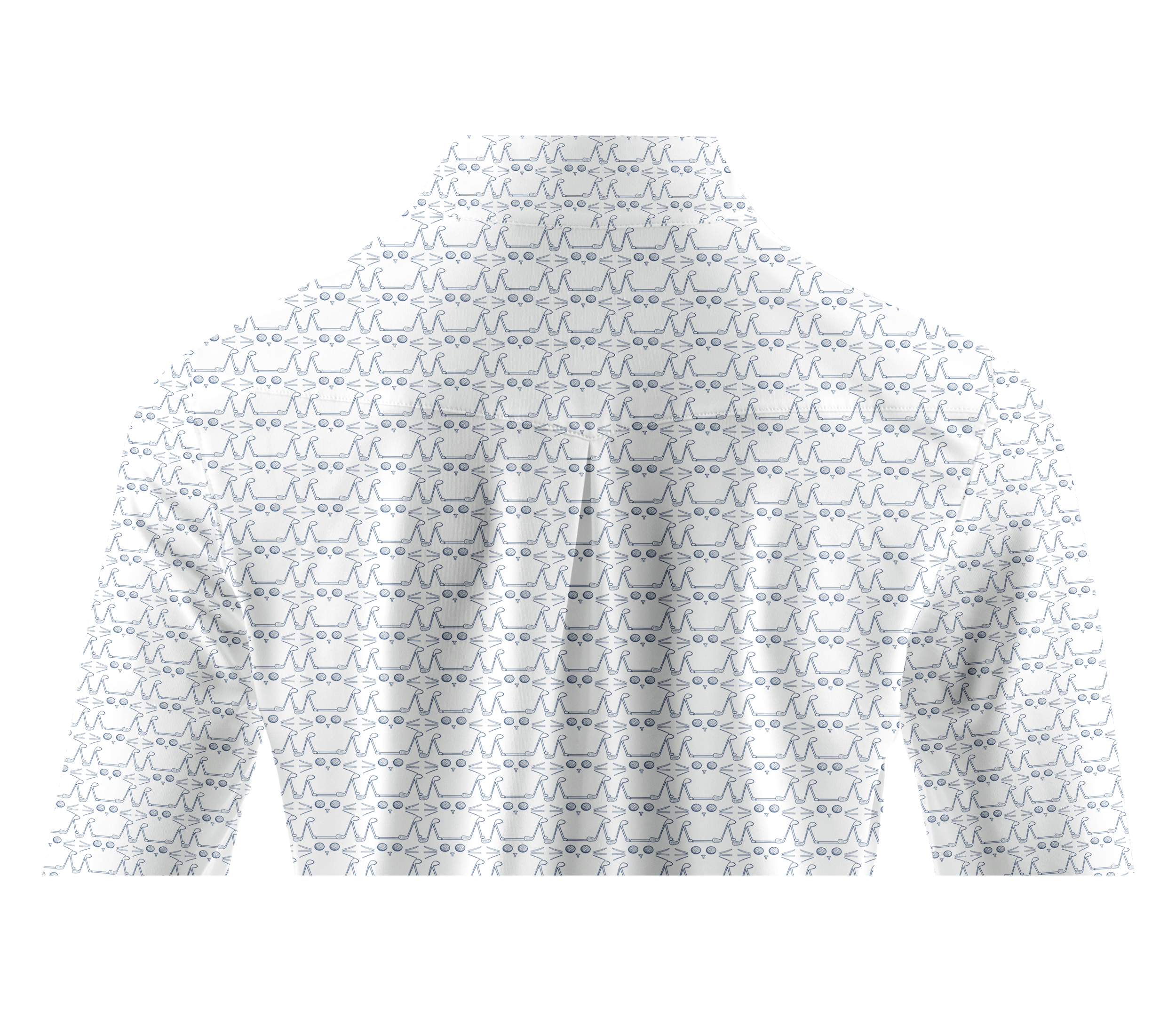 Cherryswing Women's Feline Swing Silhouette Long Sleeve Golf Shirt