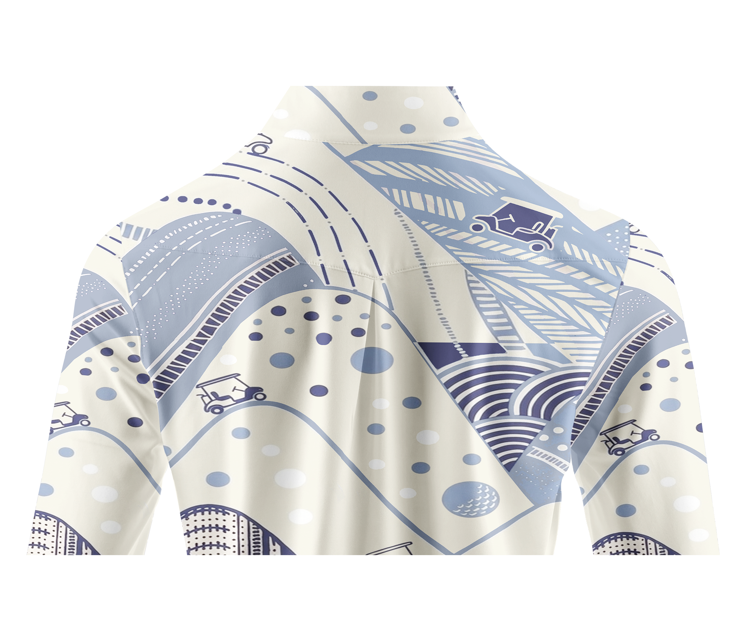 Cherryswing Women's Abstract Fairway Long Sleeve Golf Shirt
