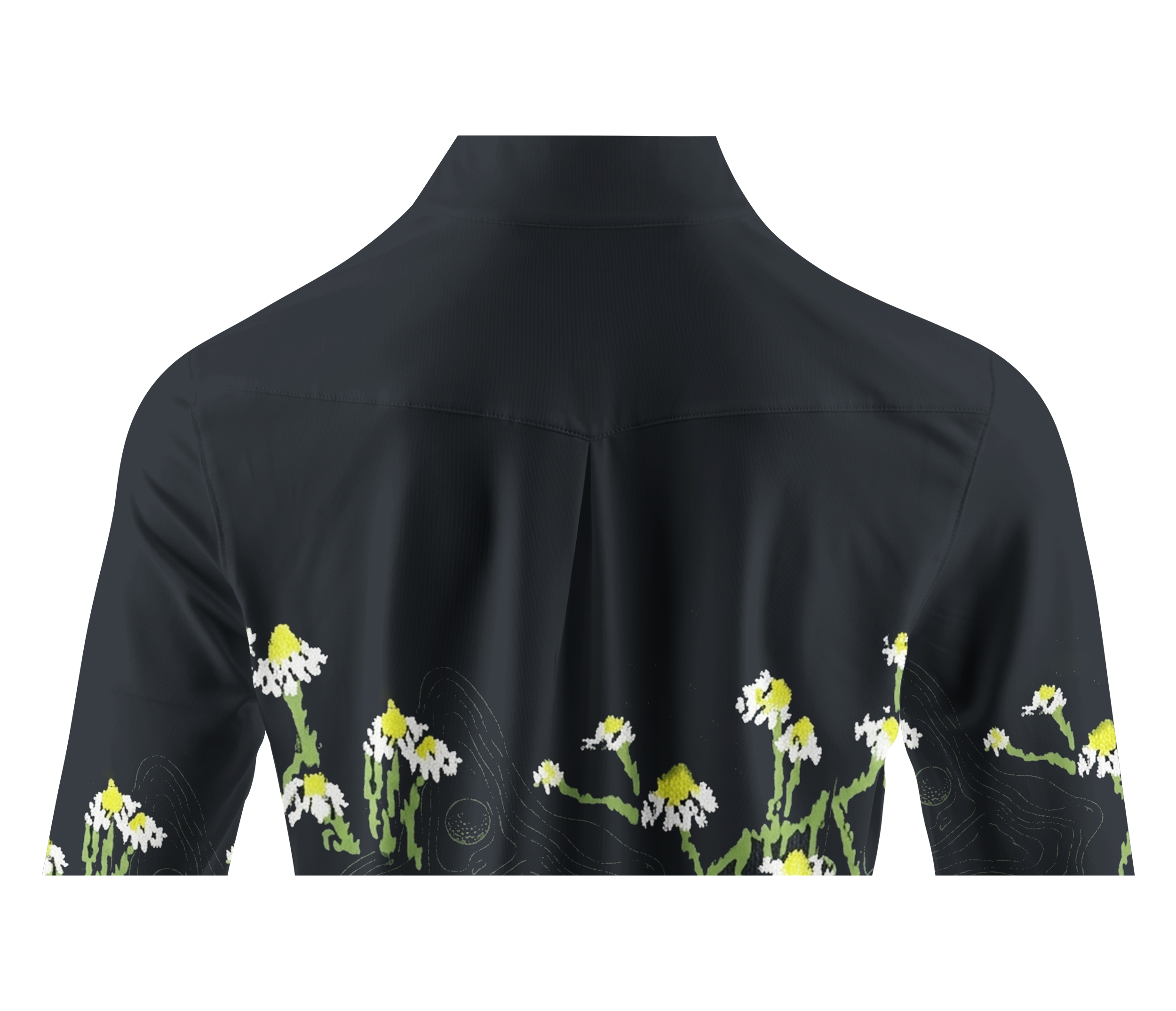 Cherryswing Women's Wildflower Fairway Long Sleeve Golf Shirt