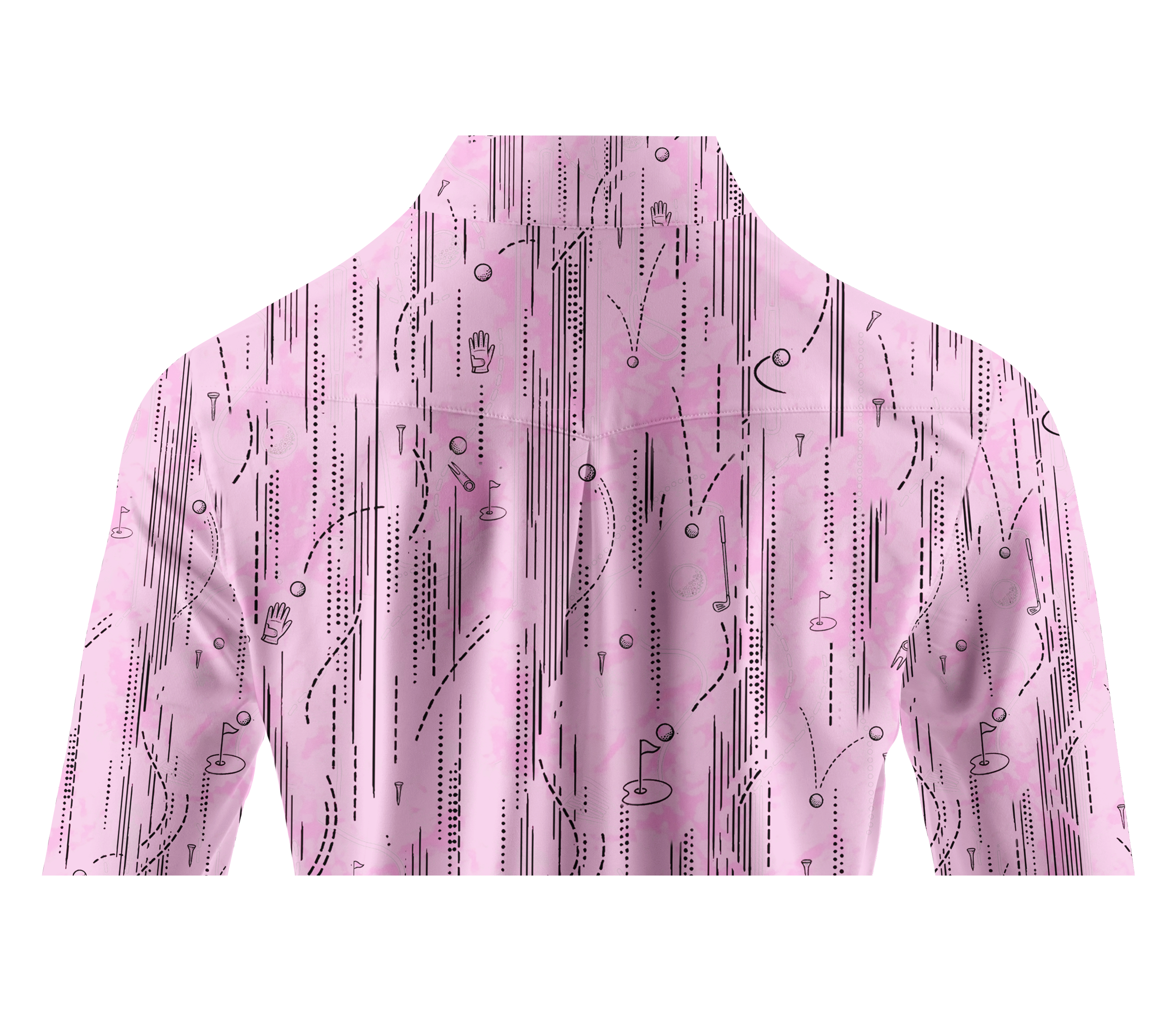 Cherryswing Women's Playful Fairway Motion Long Sleeve Golf Shirt