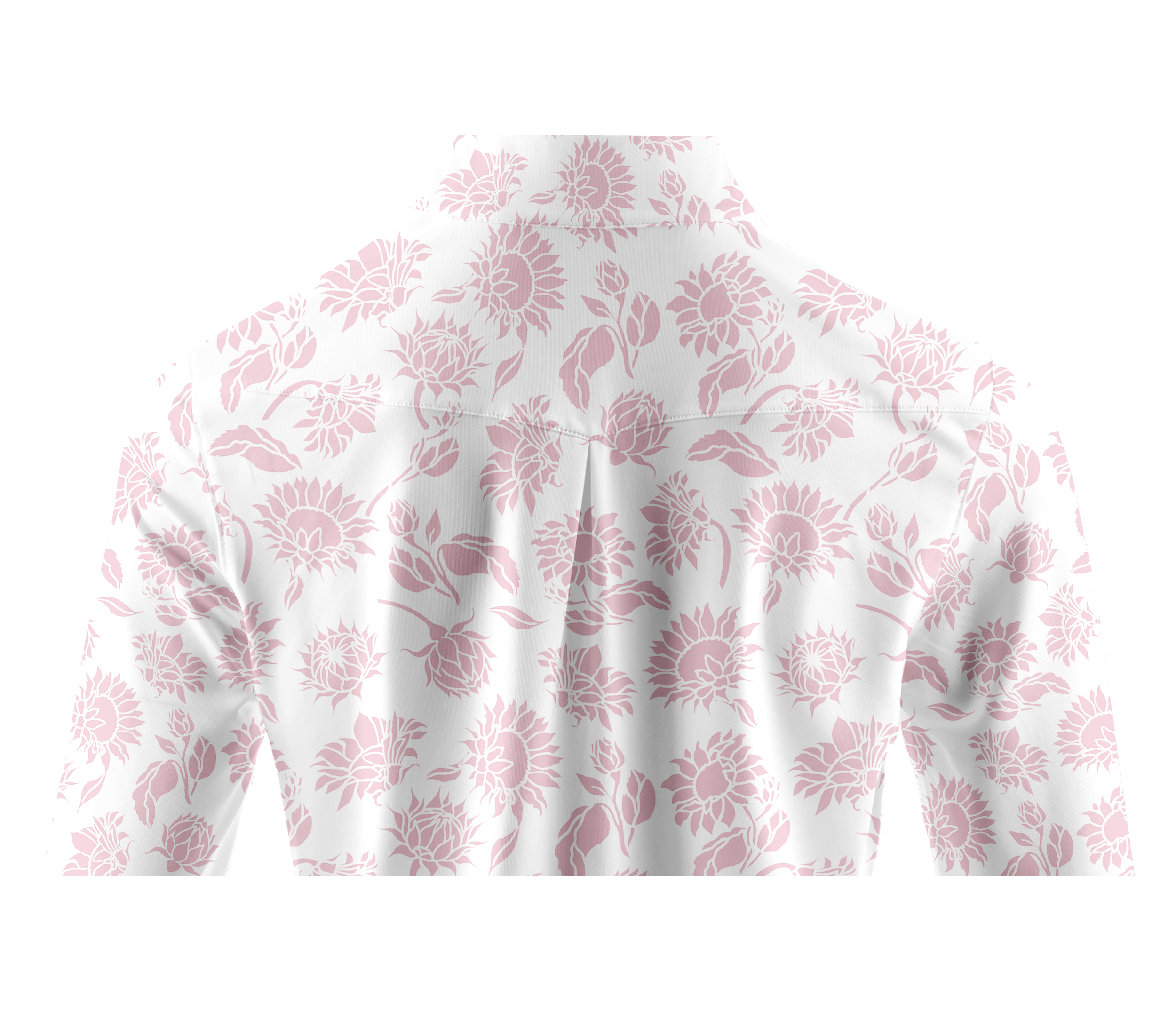 Cherryswing Women's Sunflower Bloom Long Sleeve Golf Shirt