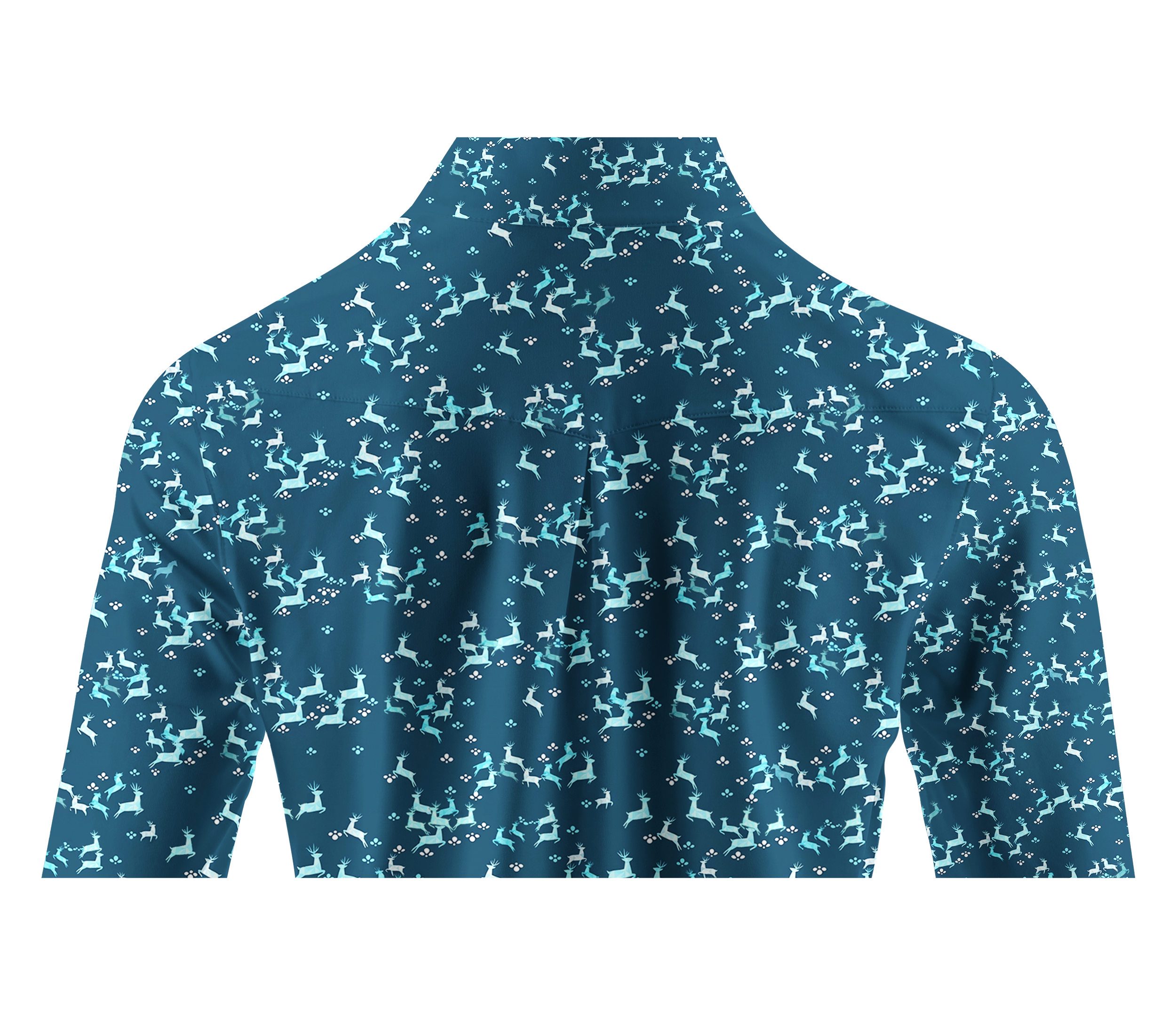 Cherryswing Women's Leaping Deer Long Sleeve Golf Shirt