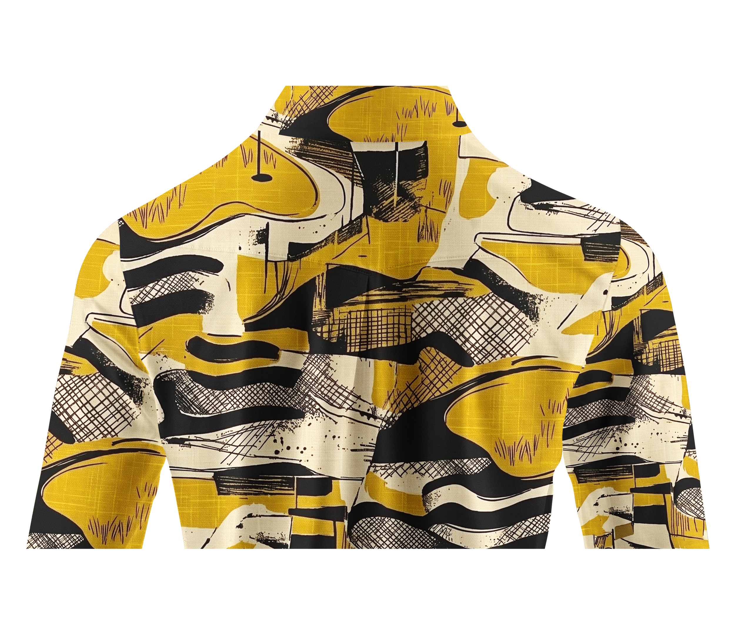 Cherryswing Women's Abstract Golf Course Long Sleeve Golf Shirt