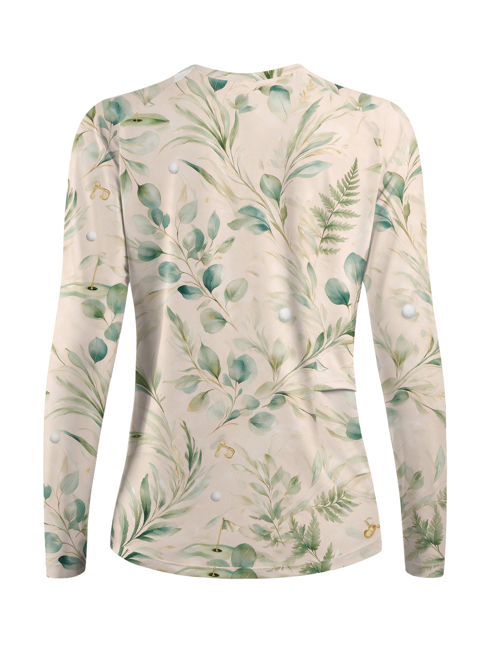 Cherryswing Women's Eucalyptus Green Links Golf Shirt