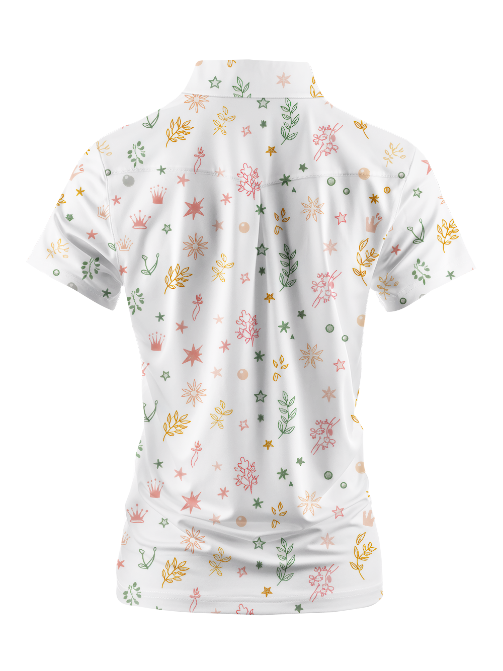 Cherryswing Women's Fairway in Bloom Short Sleeve Polos