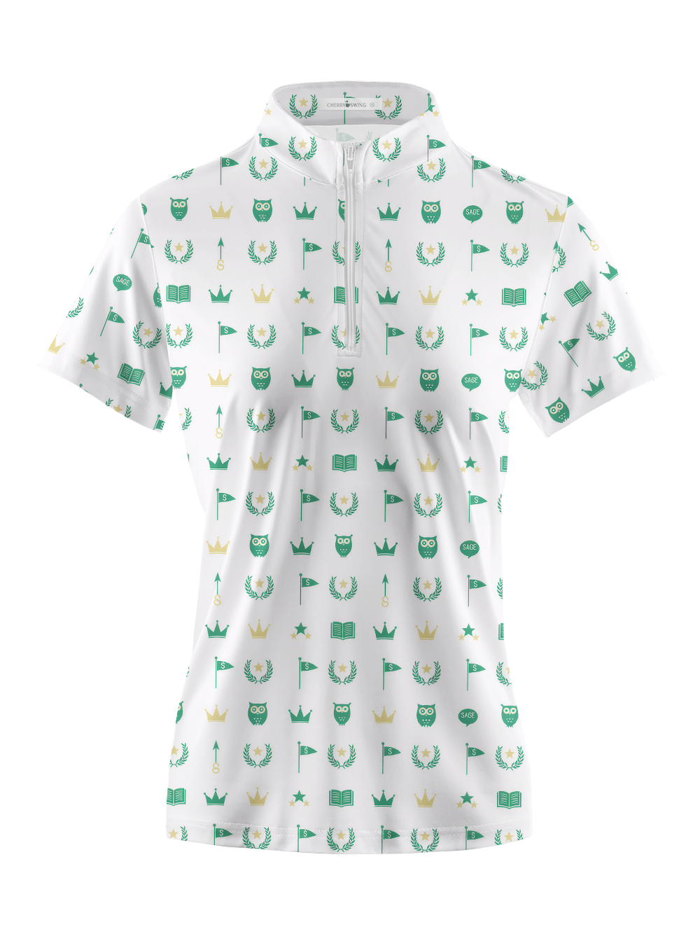 Cherryswing Women's Fairway Scholar Short Sleeve Polos