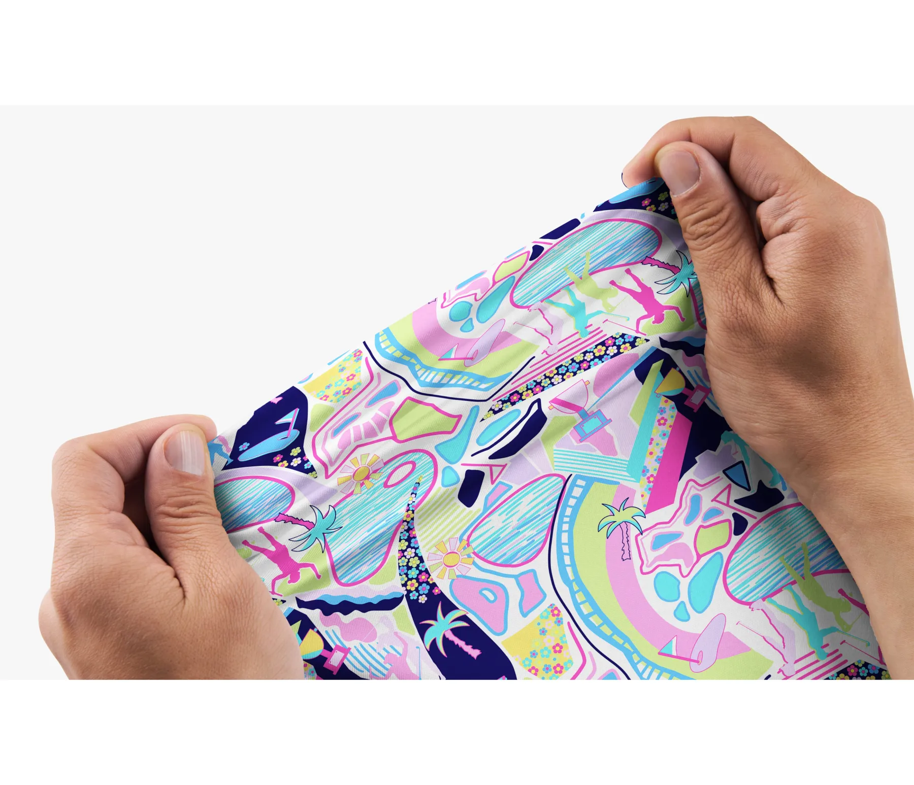 Cherryswing Vivid Pattern Men's Polo Shirt