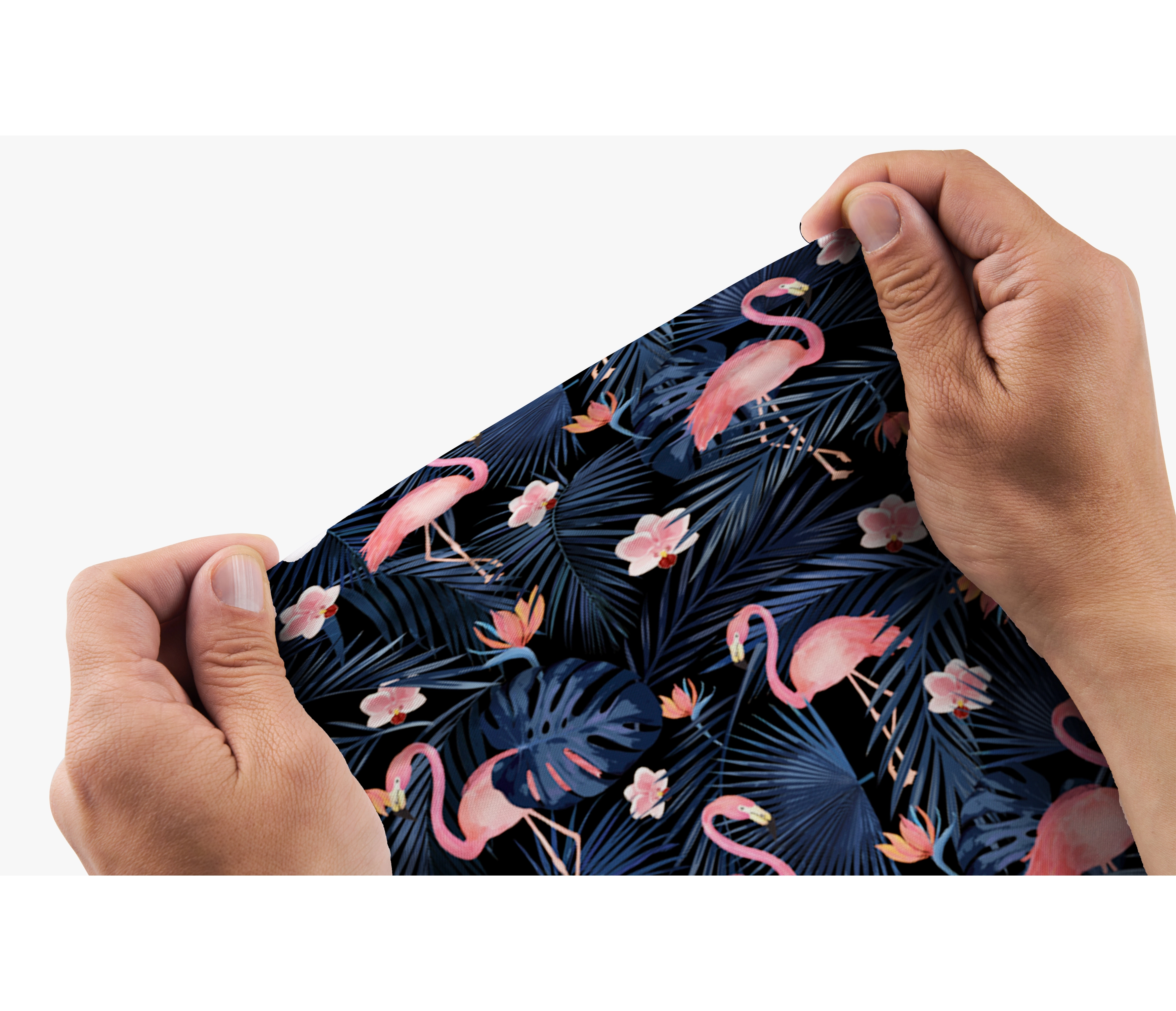 Cherryswing Dancing Flamingo Men's Polo Shirt