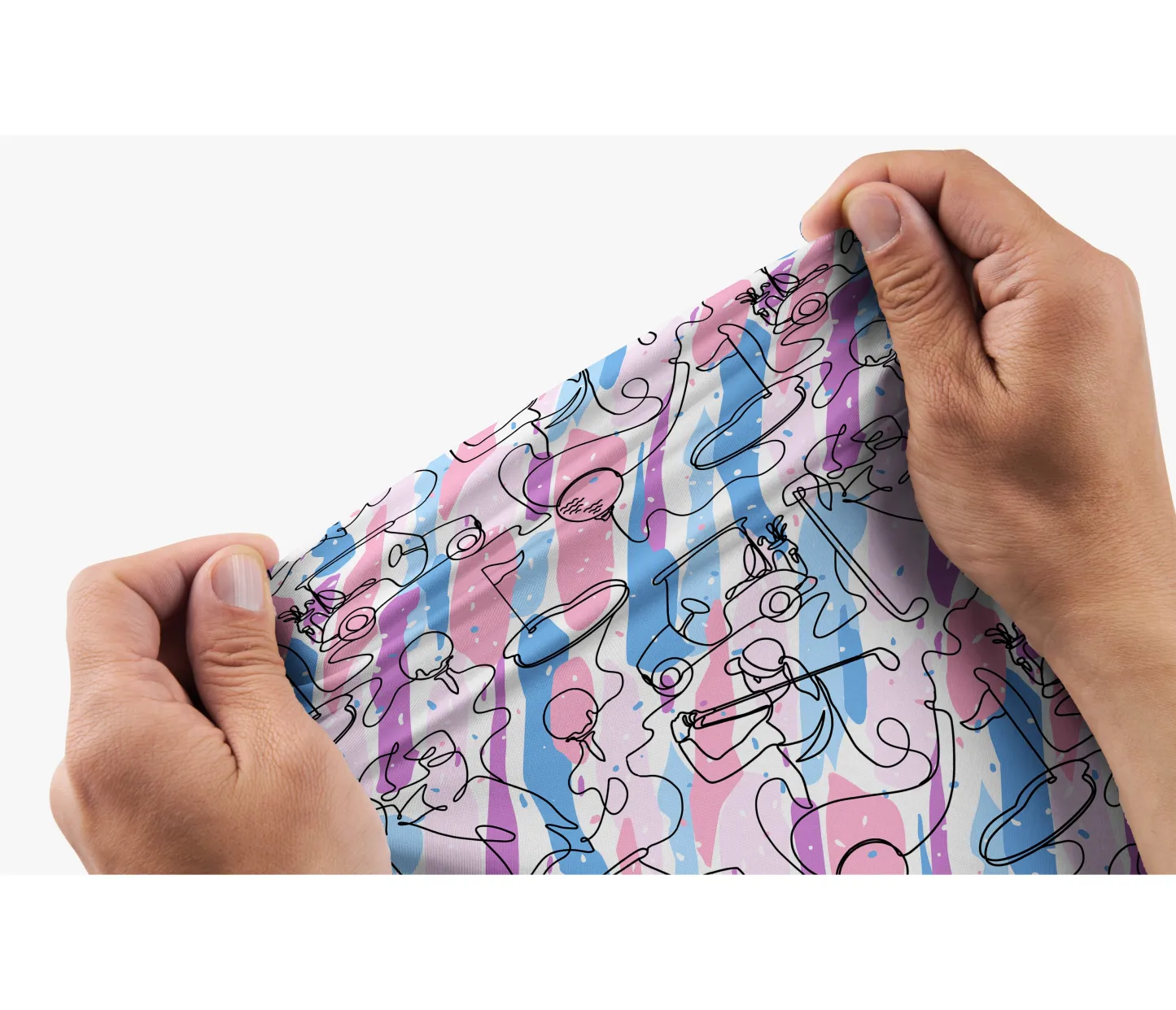 Cherryswing Party in Course Men's Polo Shirt