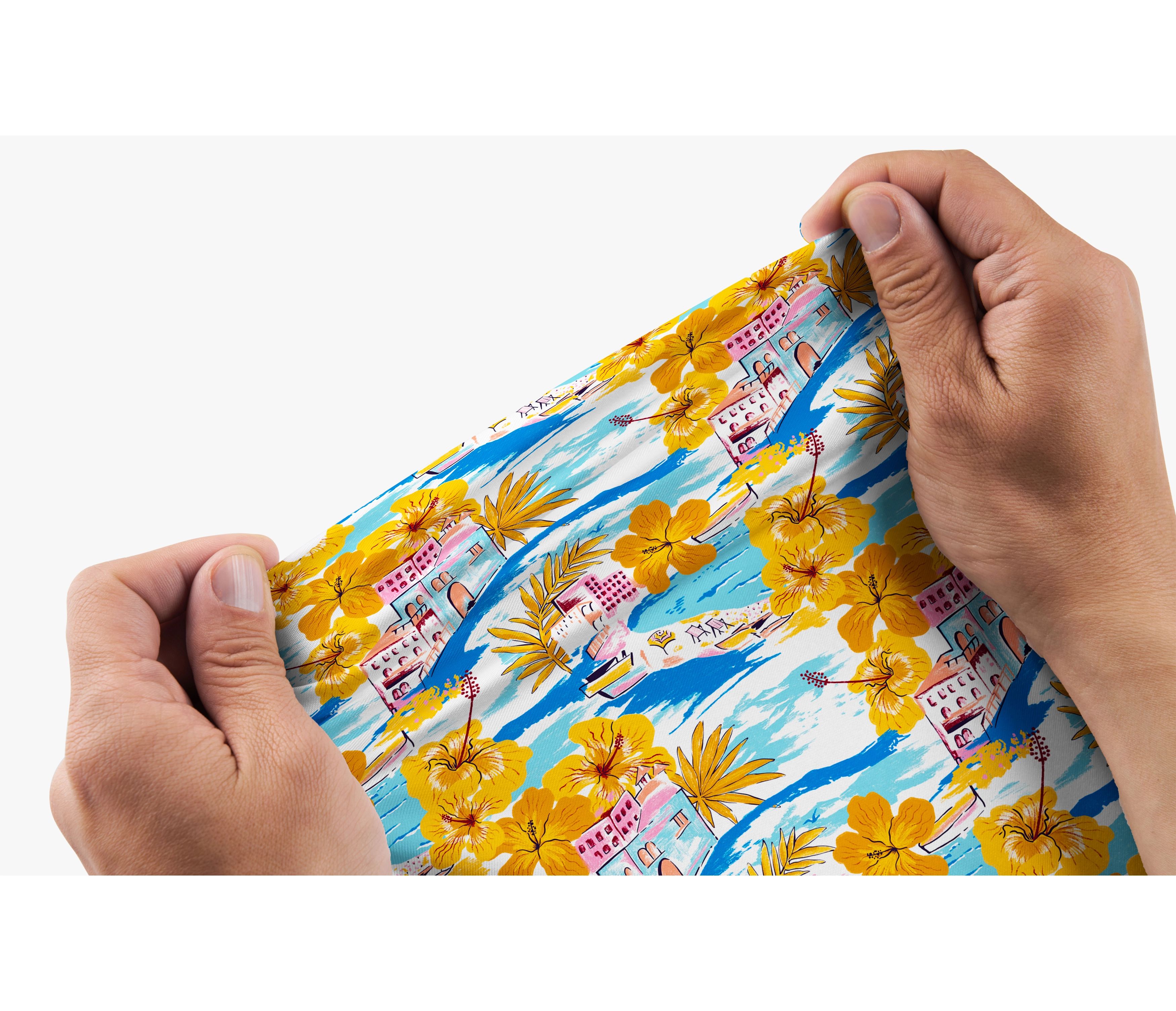 Cherryswing Island Getaway Men's Polo Shirt