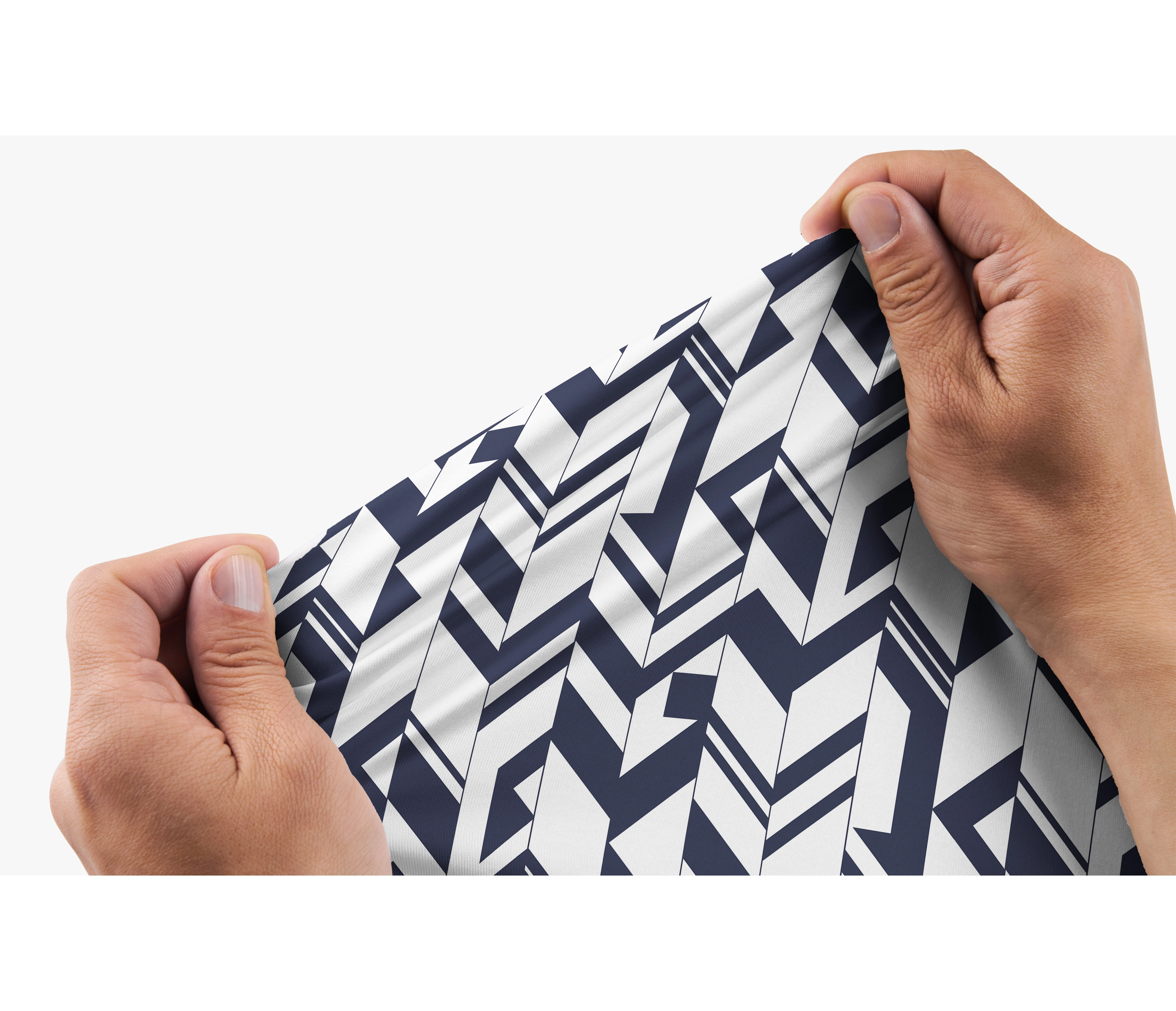Cherryswing Geometric Art Men's Polo Shirt