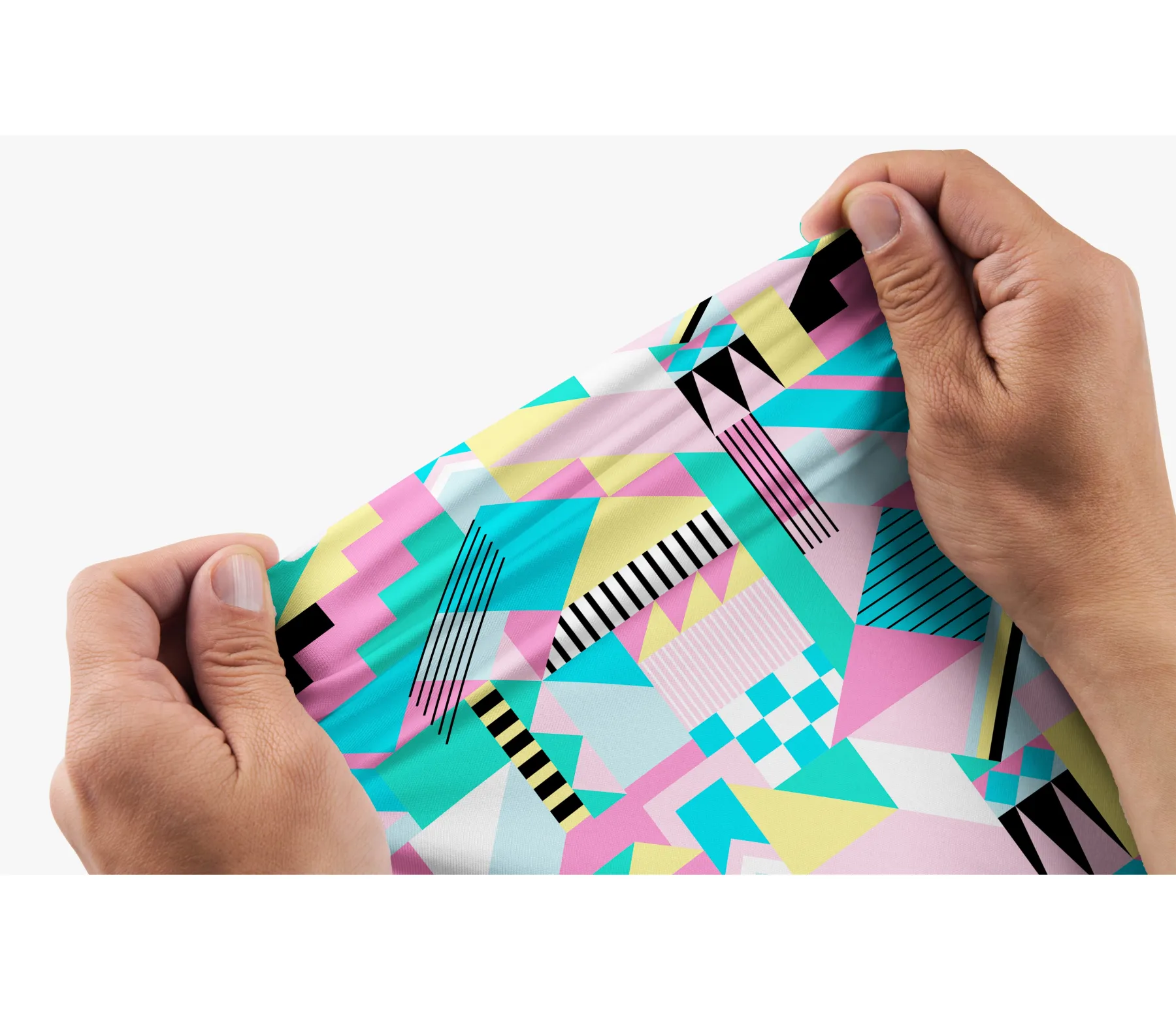 Cherryswing Geometric Patterns Men's Polo Shirt