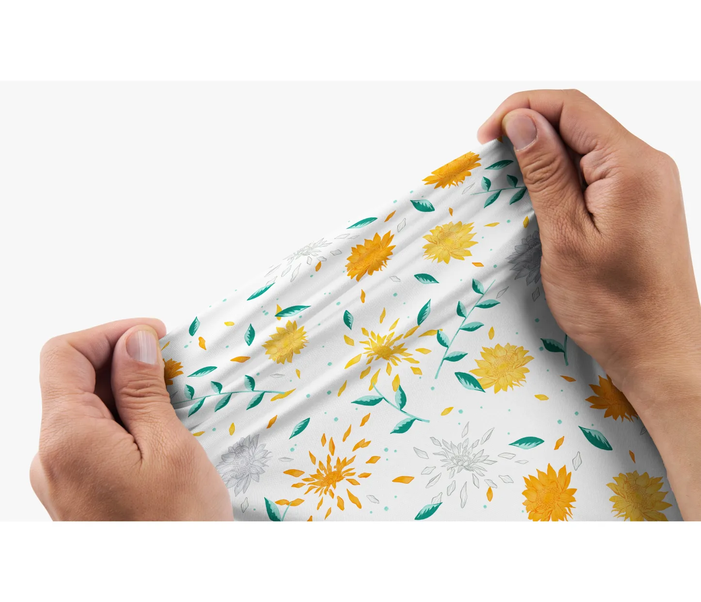 Cherryswing Sunflower Men's Polo Shirt