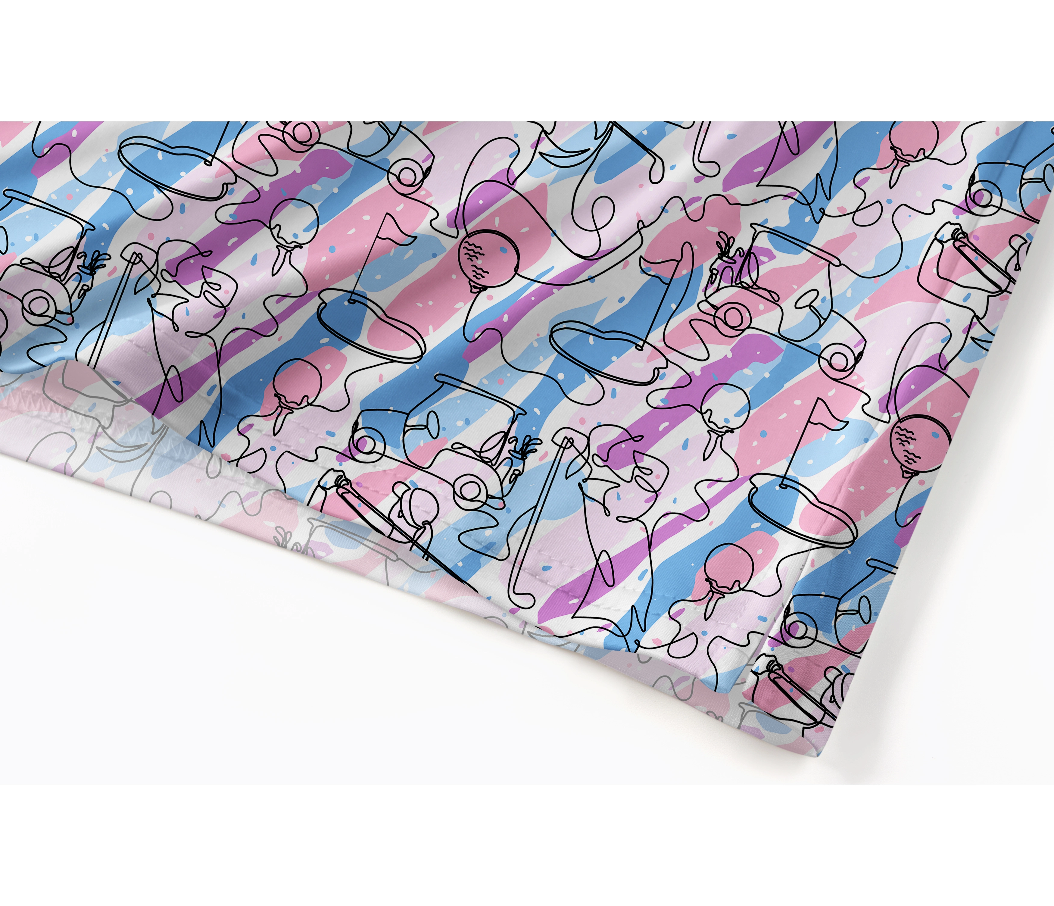 Cherryswing Party in Course Men's Polo Shirt