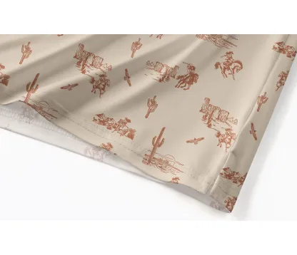 Cherryswing Wild West Fores Men's Polo Shirt