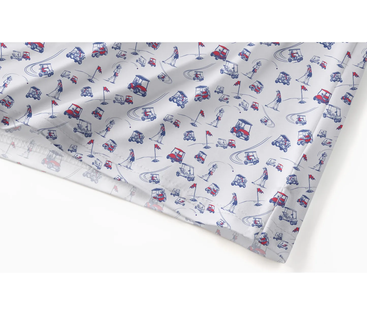 Cherryswing Charm of Vintage Men's Golf Short Sleeve Polos 