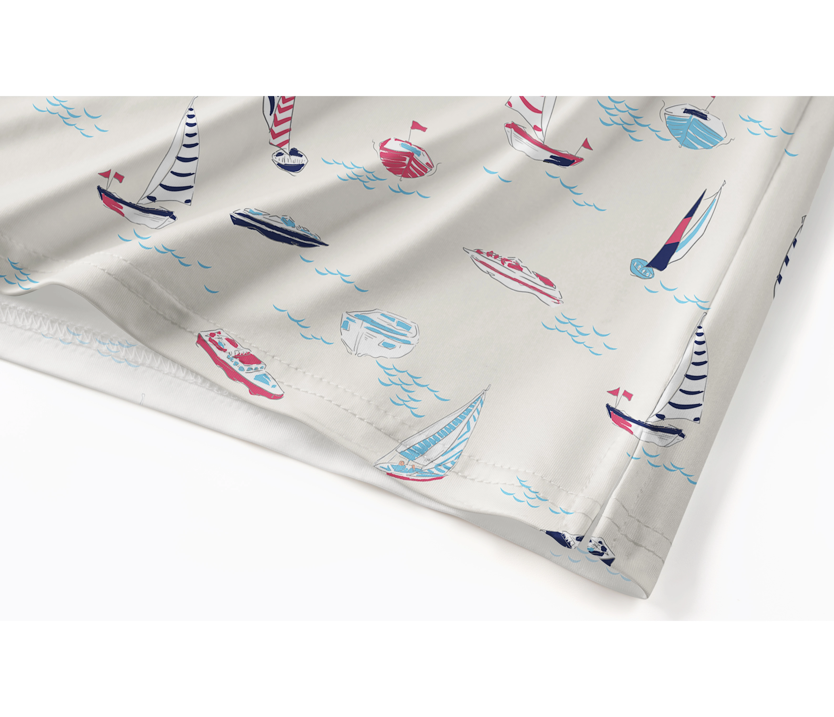 Cherryswing Tranquil Marina  Men's Polo Shirt