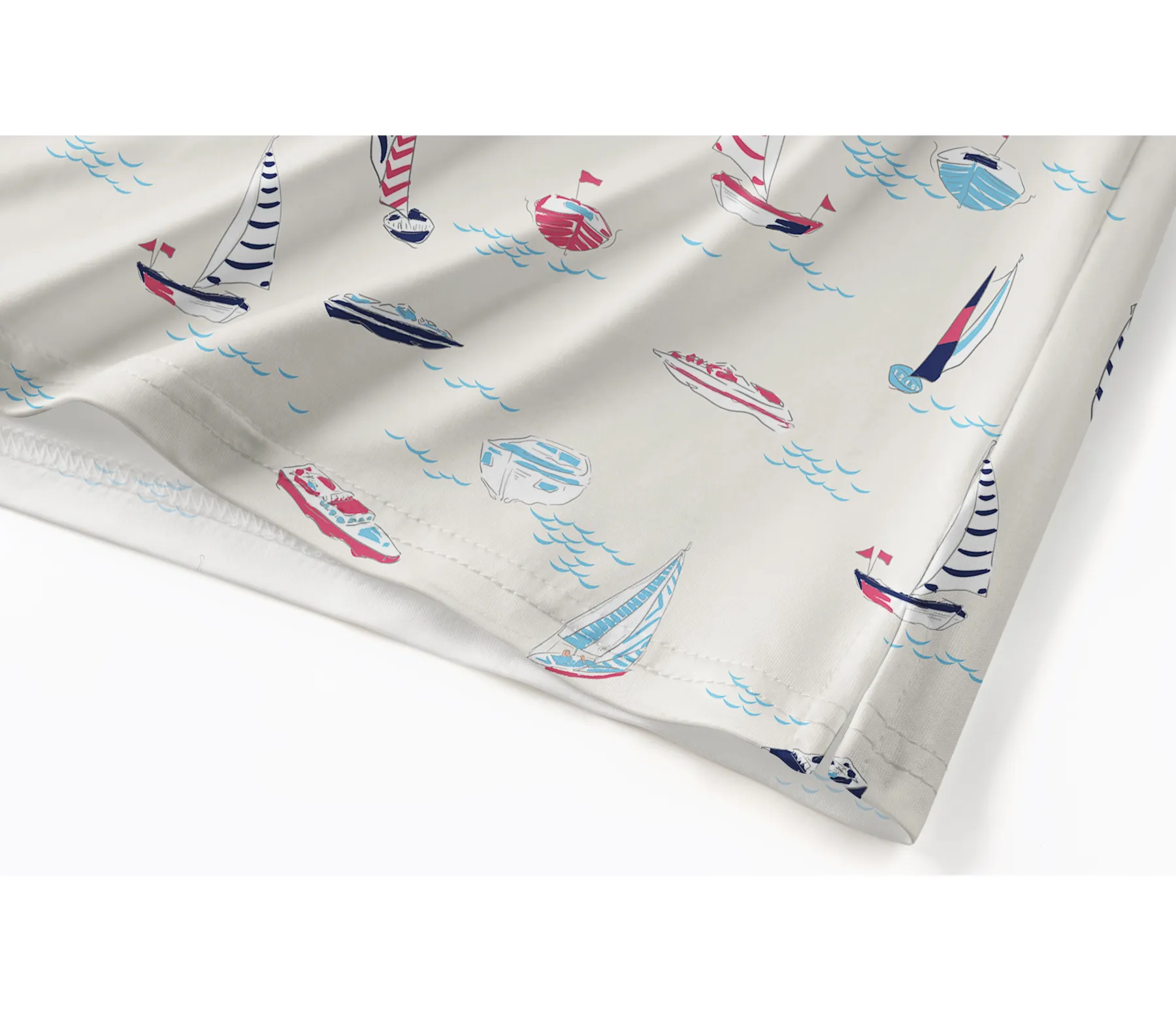 Cherryswing Tranquil Marina  Men's Polo Shirt