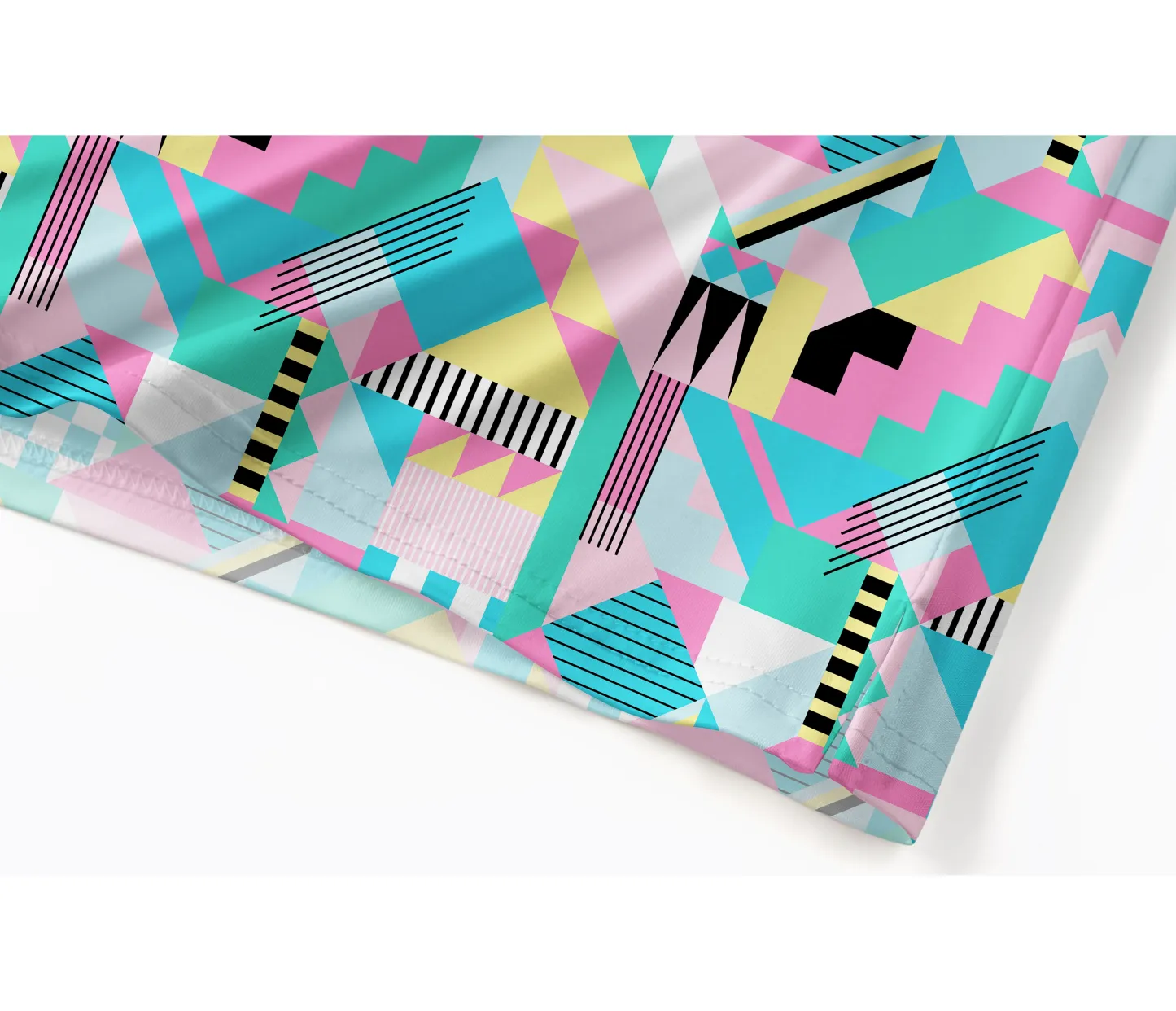 Cherryswing Geometric Patterns Men's Polo Shirt