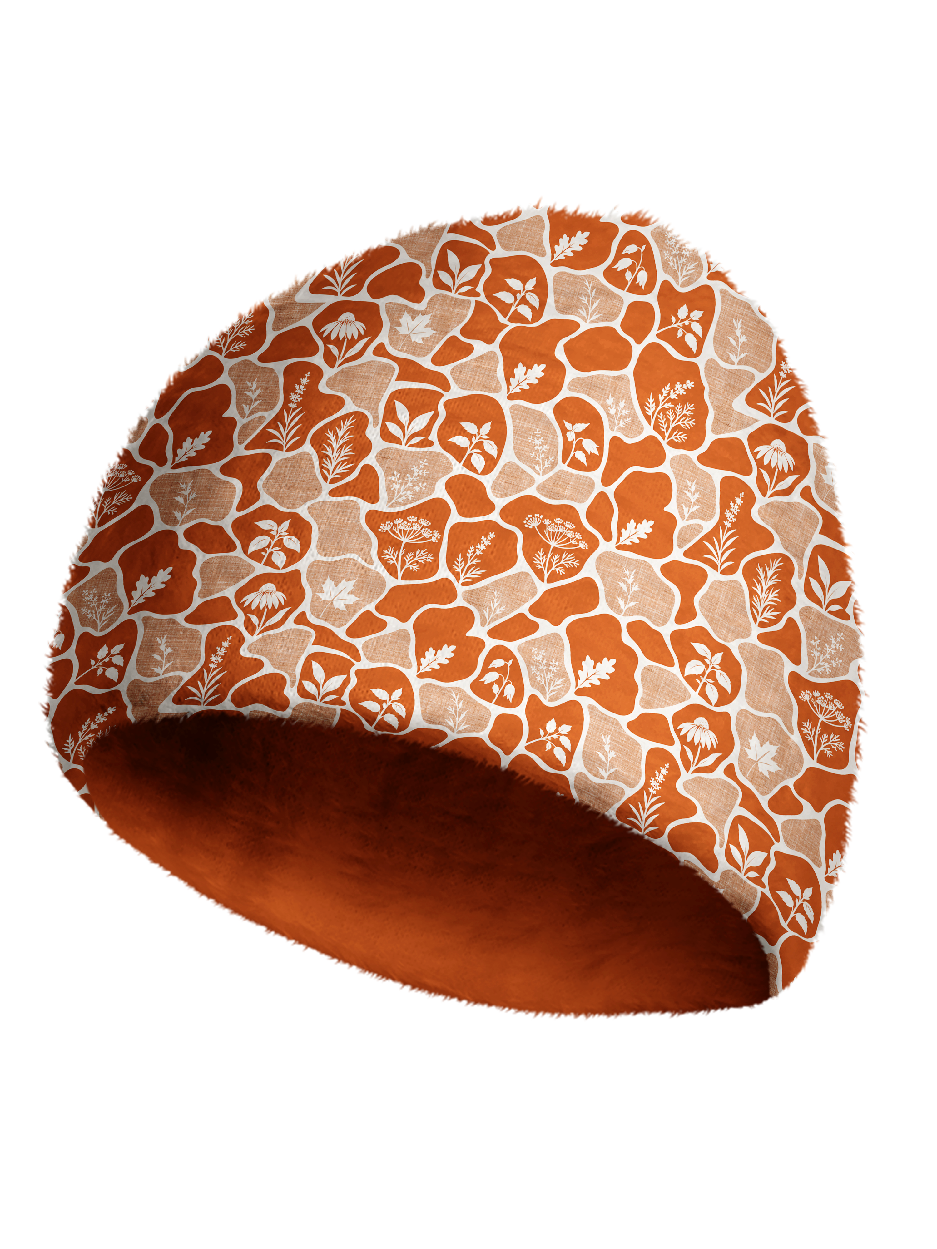 Cherryswing Women's Botanical Silhouette Pattern Cozy Knit Golf Beanie