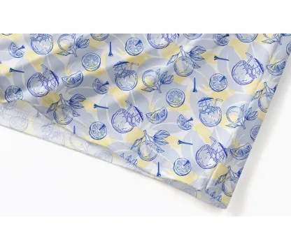 Cherryswing Men's Interlocking Geometric Golf Long Sleeve Polo Shirt