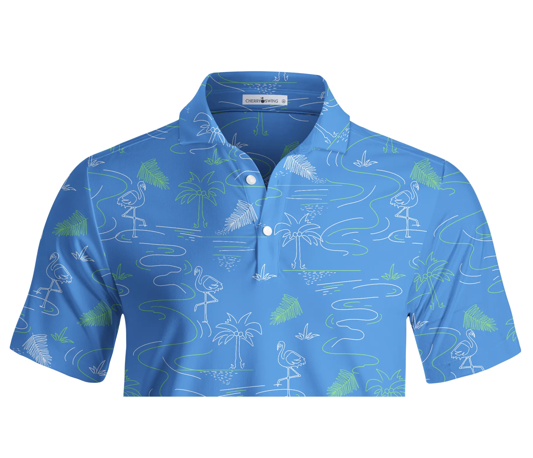 Cherryswing Whispers Tales Men's Polo Shirt